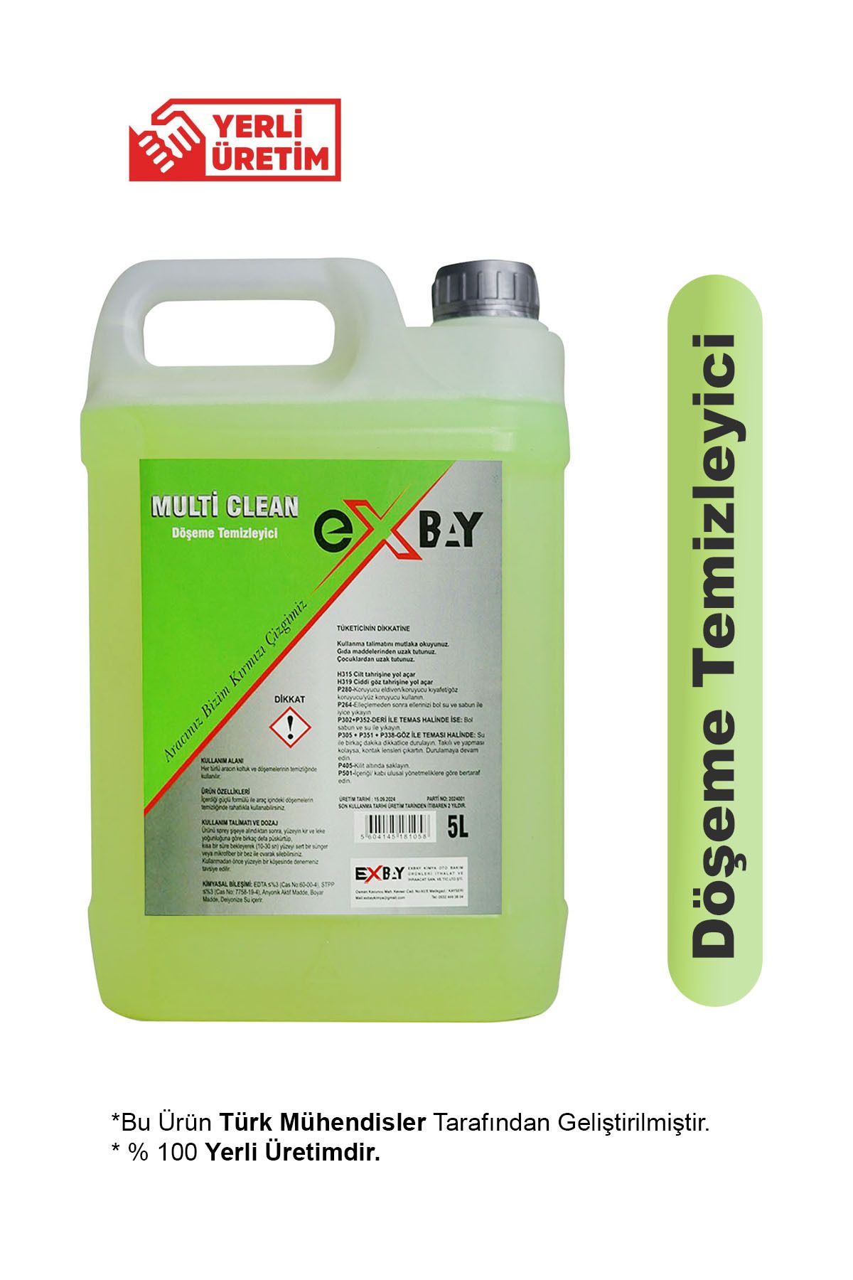 EXBAY Multi Clean - Döşeme Temizleyici 5 Lt