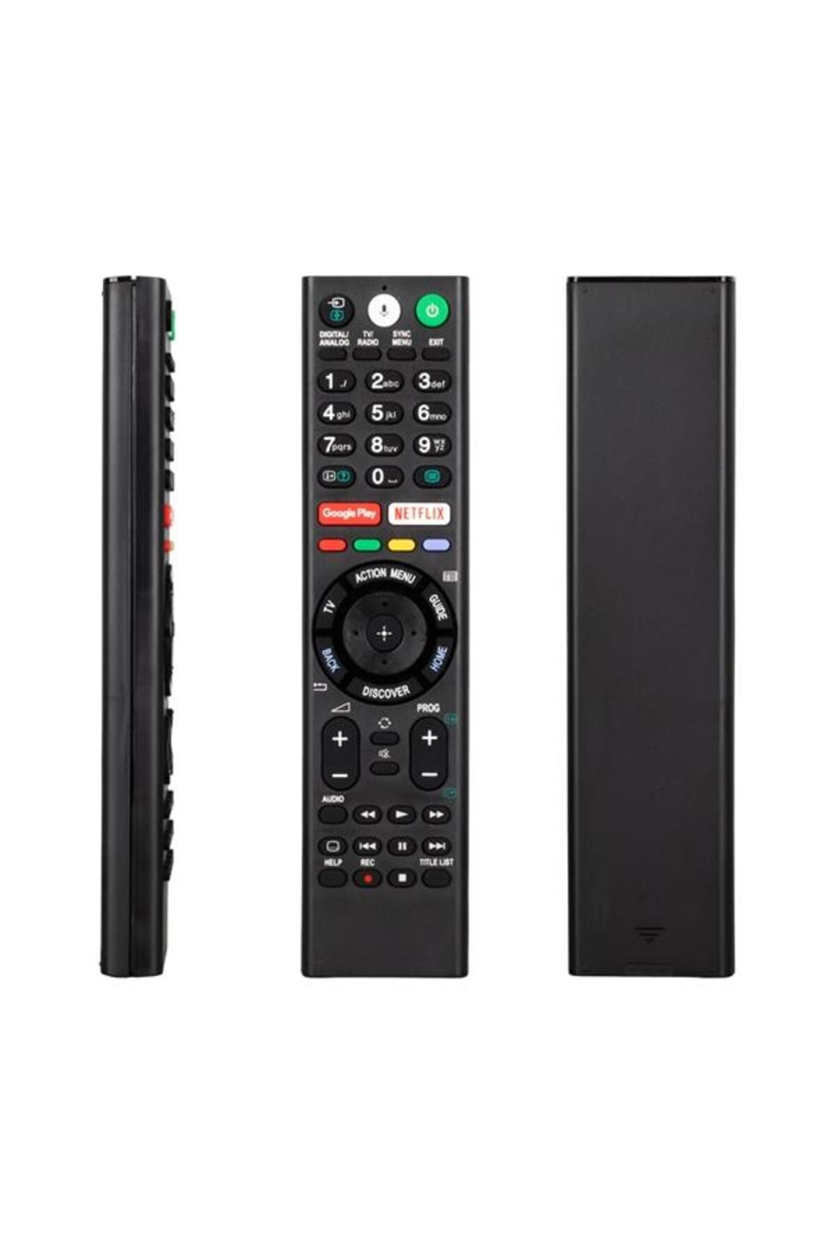 BYR Byrsht  Kl Rmf-Tx300E Sony Netflix-Google Play Tuşlu Ses Komutlu Lcd Led Tv Kumanda Byrnew