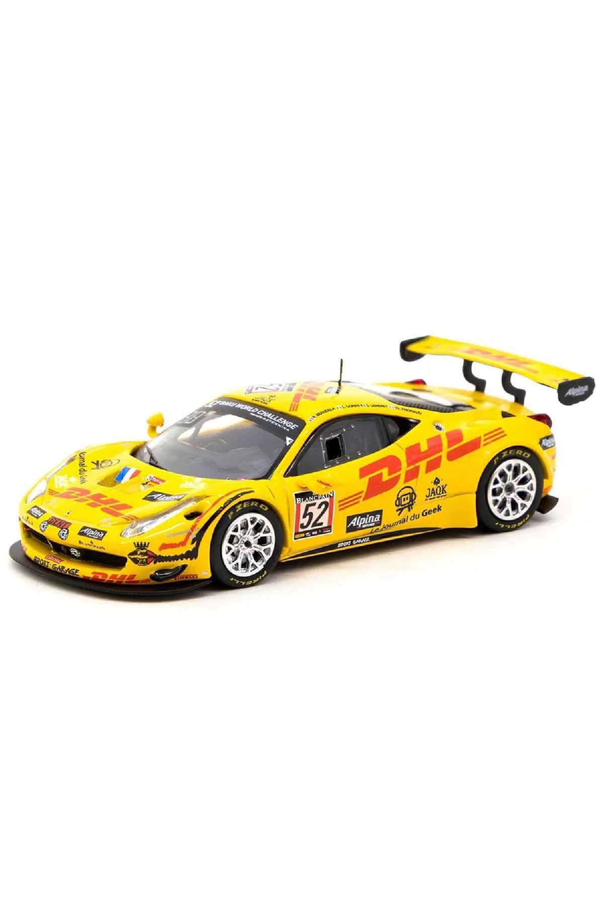 Oyuncakmatik 1:64 Diecast X iXO Ferrari 458 Italia GT3 2013 Alpina Tarmac Model Araba