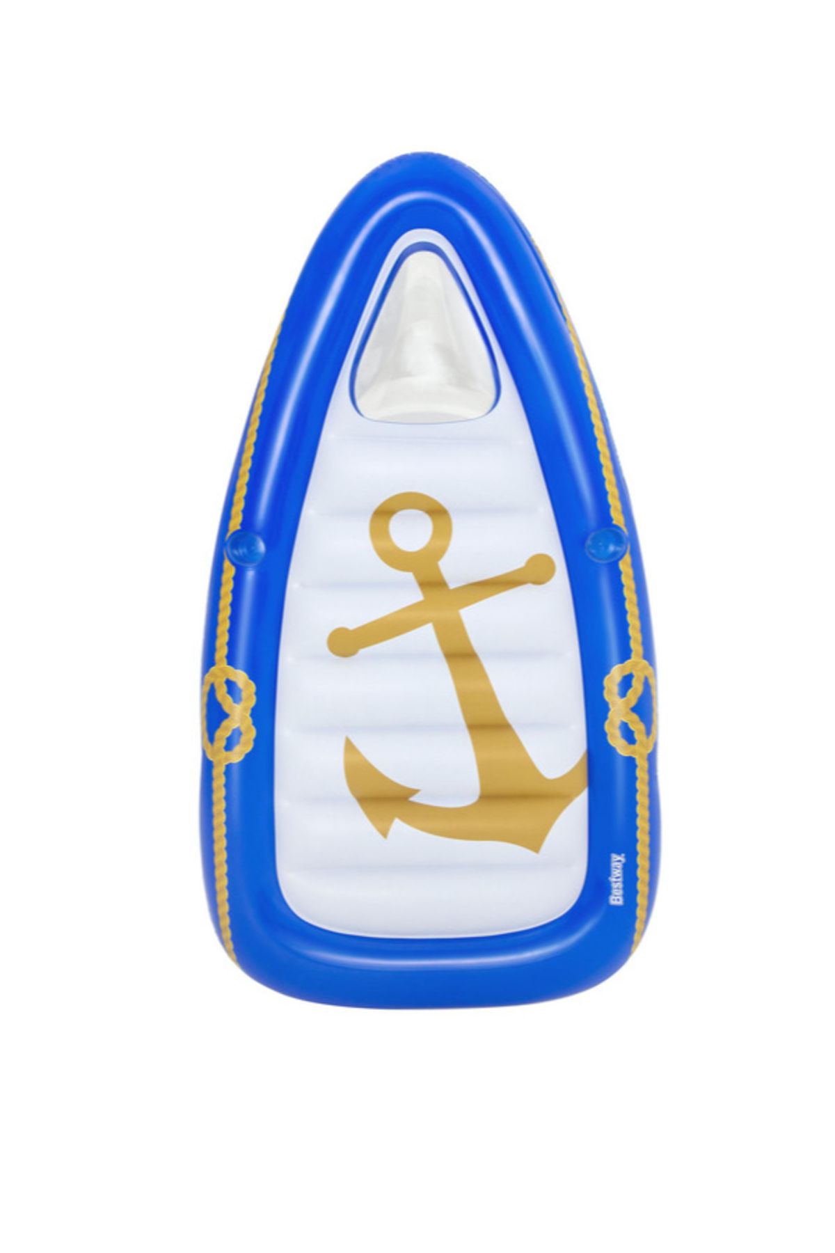 BESTWAY-6'3" X 42"/1.90M X 1.07M Nautical Paradise Boat Lounge 26-43403 2