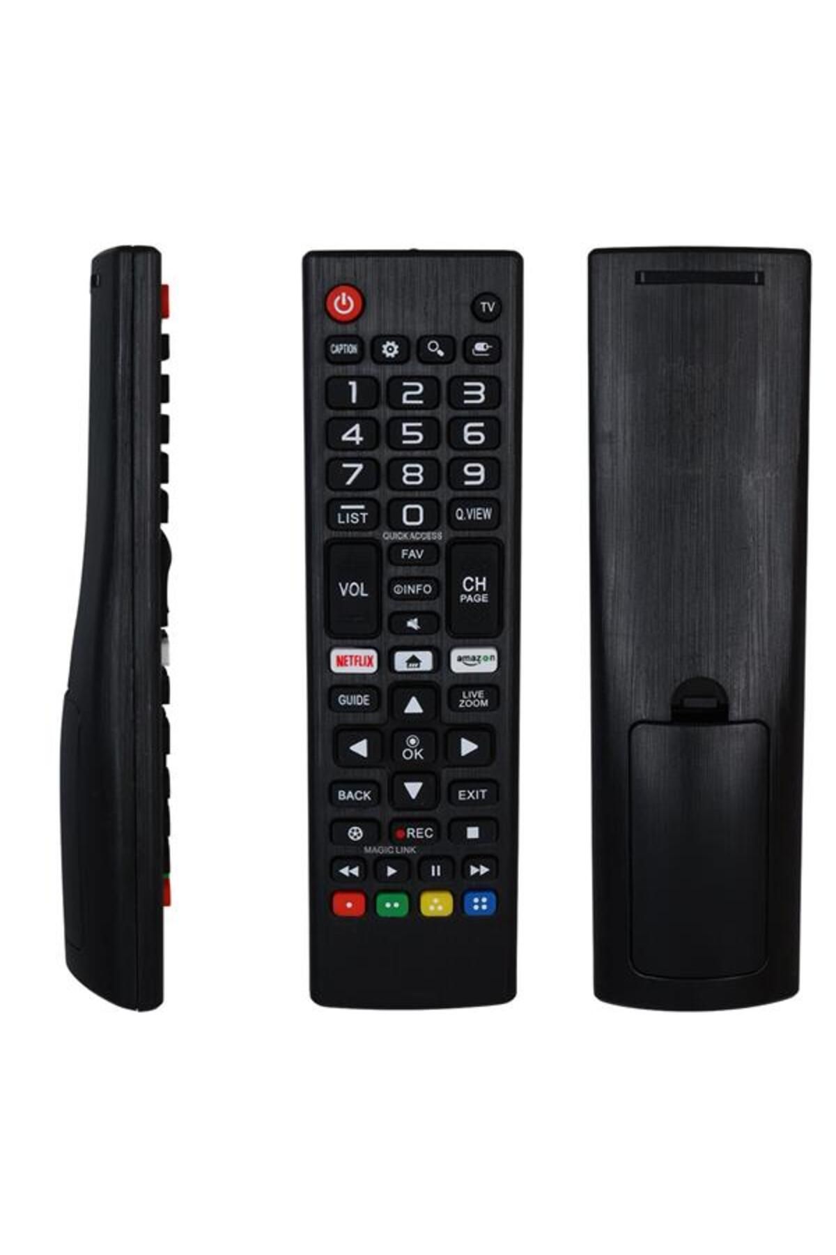 BYR Byrsht  Kl Lg Amazon+Netflix Tuşlu Magic Link Lcd Led Tv Kumanda Akb75095315 (40029=18241) Byrnew