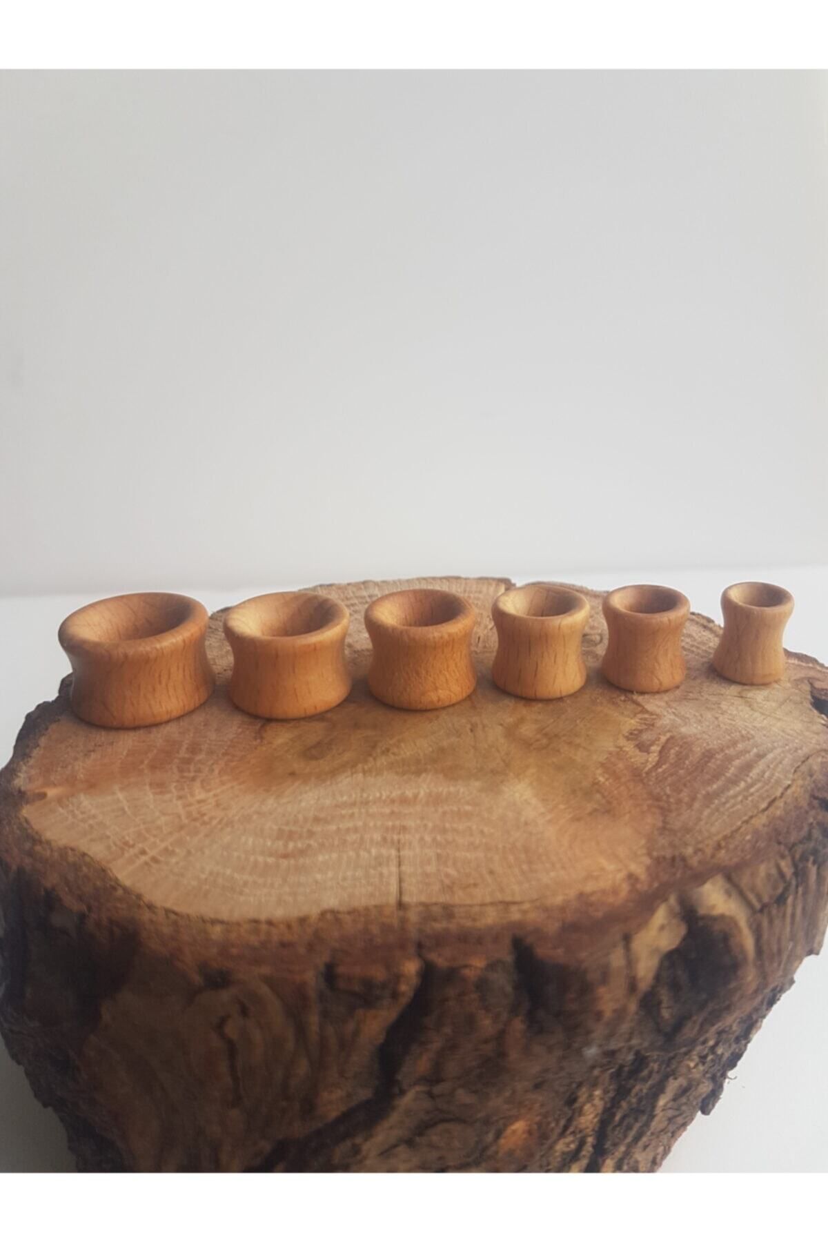 Karınca Piercing-Wooden Natural 12mm Tunnel Piercing 4