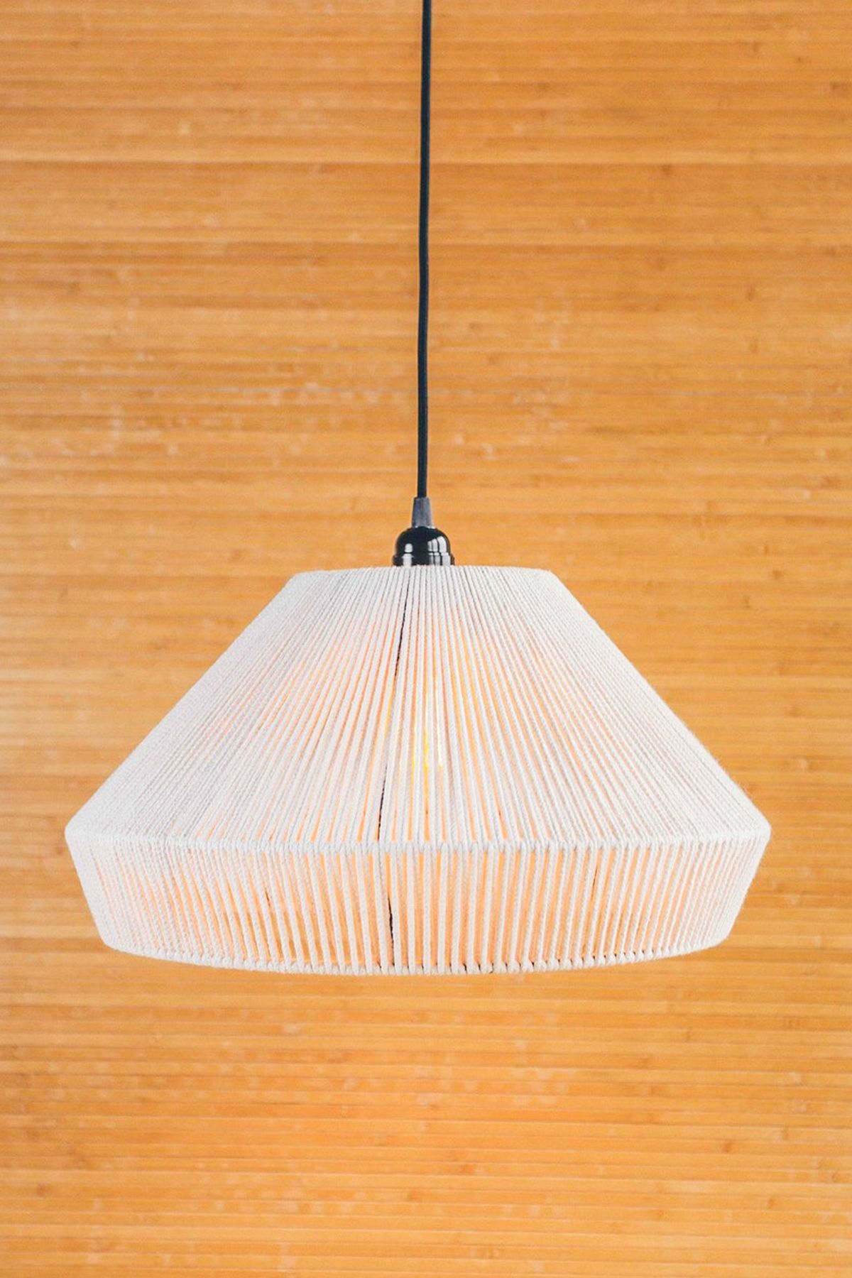 NYLife-Bohemian and Rustic Chandelier - White Macrame 2