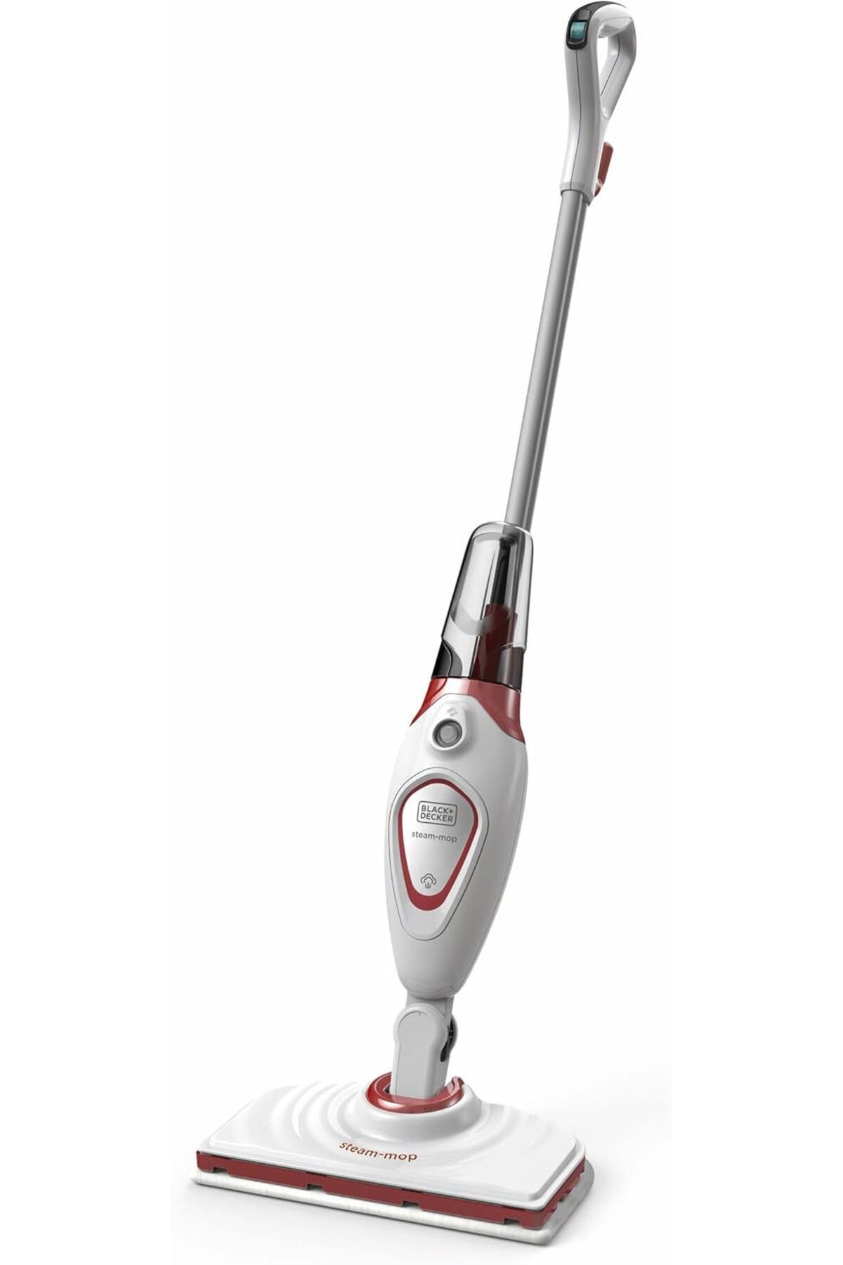 Black&Decker-ممسحة بخارية من بلاك اند ديكر مع 3 ملحقات، 1600 واط، أبيض/أحمر - Bds1616R-Qs، ضمان لمدة عامين 2