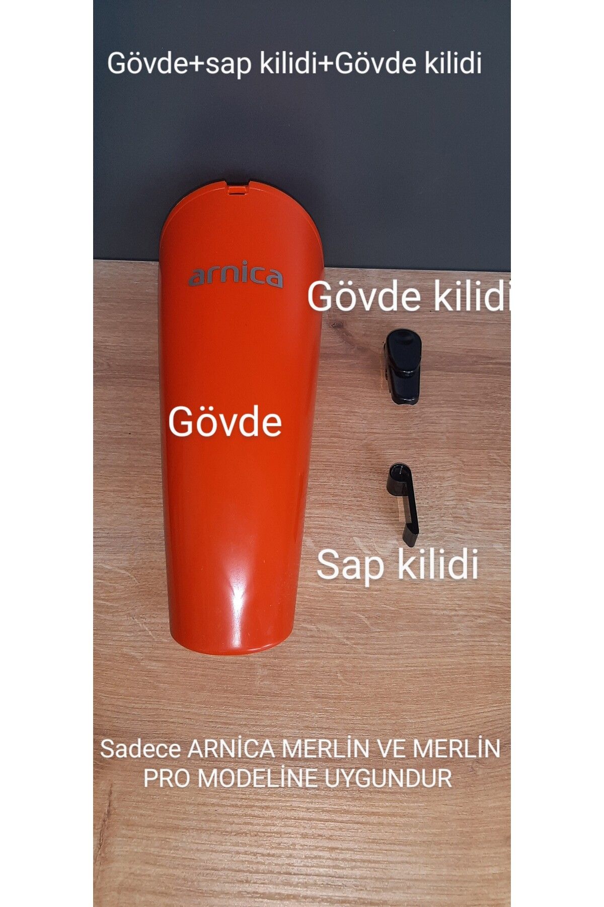 Arnica Merlin Pro Gövde Depo Sap kilidi Tamir Takımı