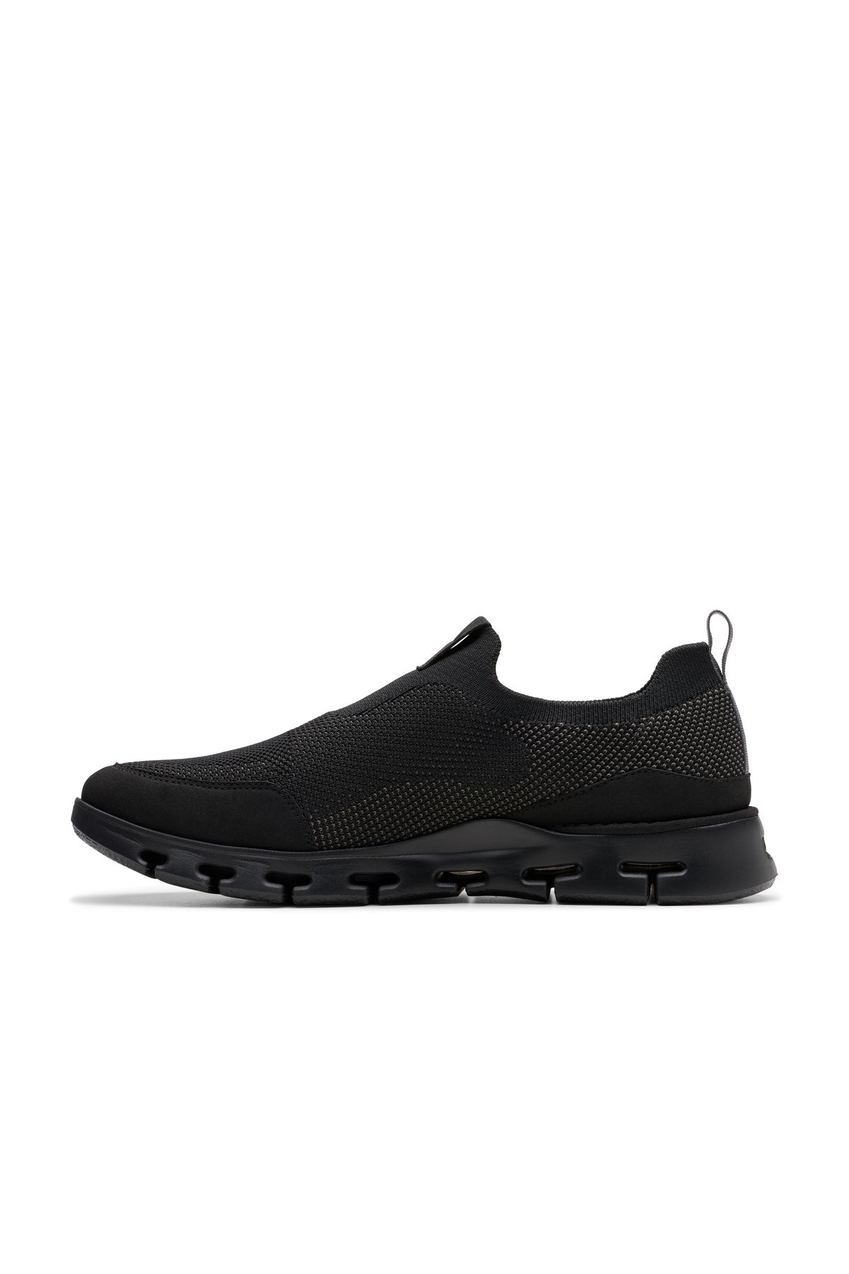 CLARKS-Clarks Black Trainers Mens Shoes 2