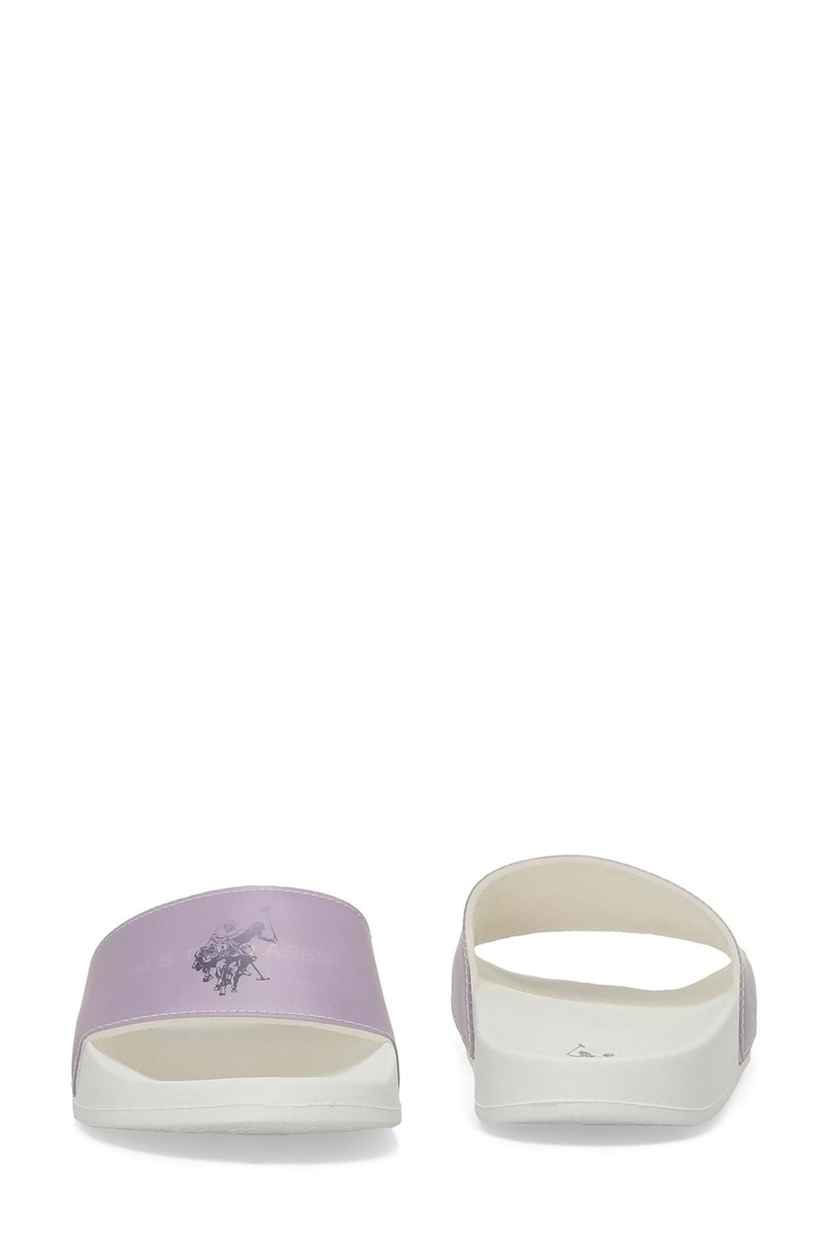 دمپایی بنفش زنانه Sebaste 4fx Purple Dlippers Mor U.S. Polo Assn.