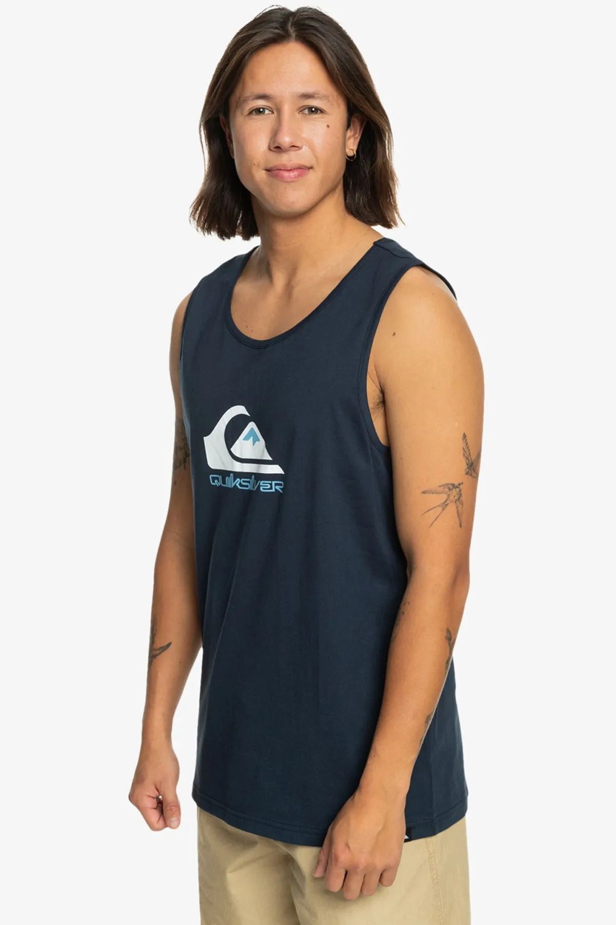 Quiksilver-كومب شعار تانك رجالي رياضي 3