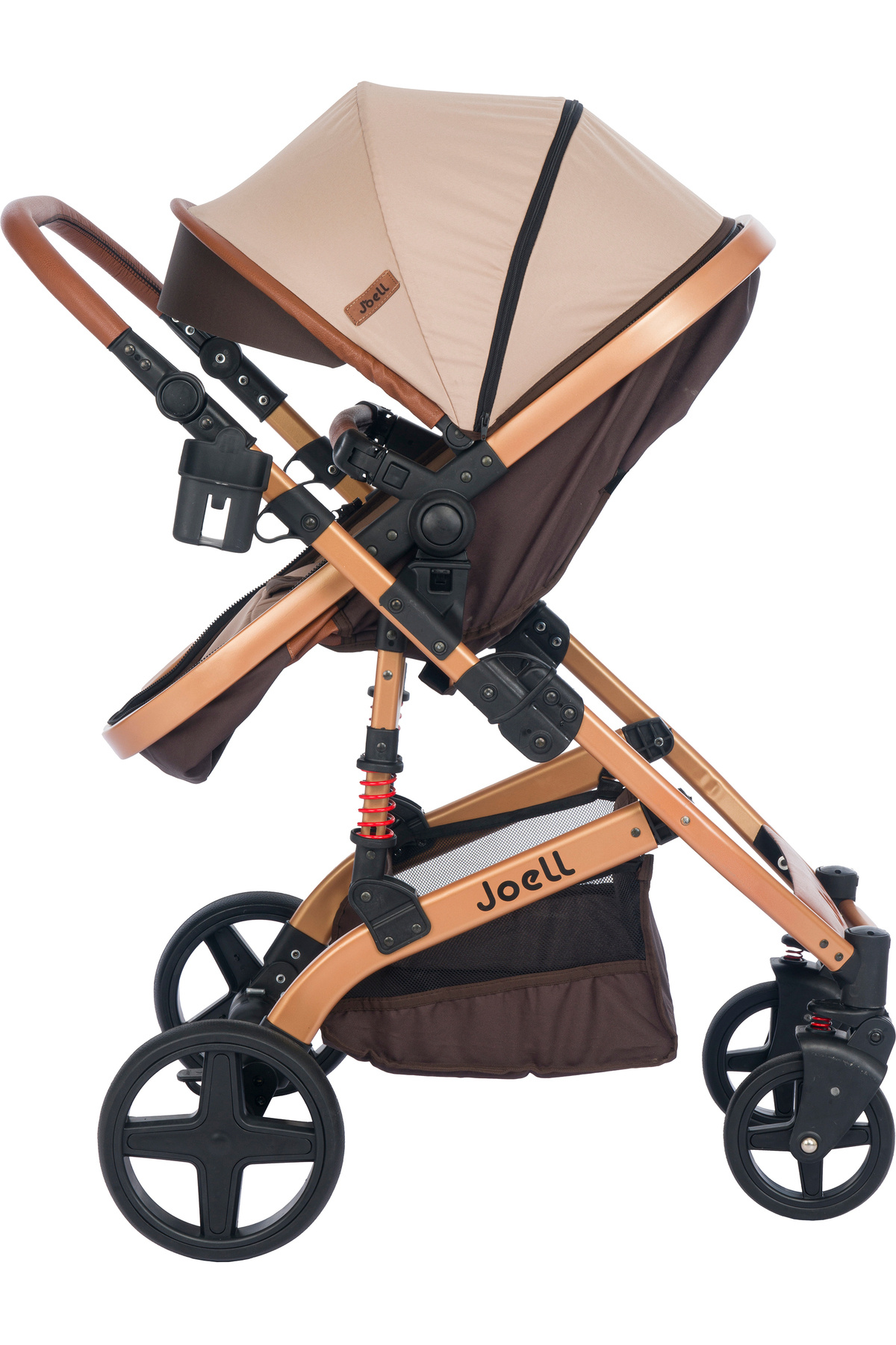 Joell Truva 1712 Travel Sistem Bebek Arabası Kahve fotoğrafı 5 (önizleme)