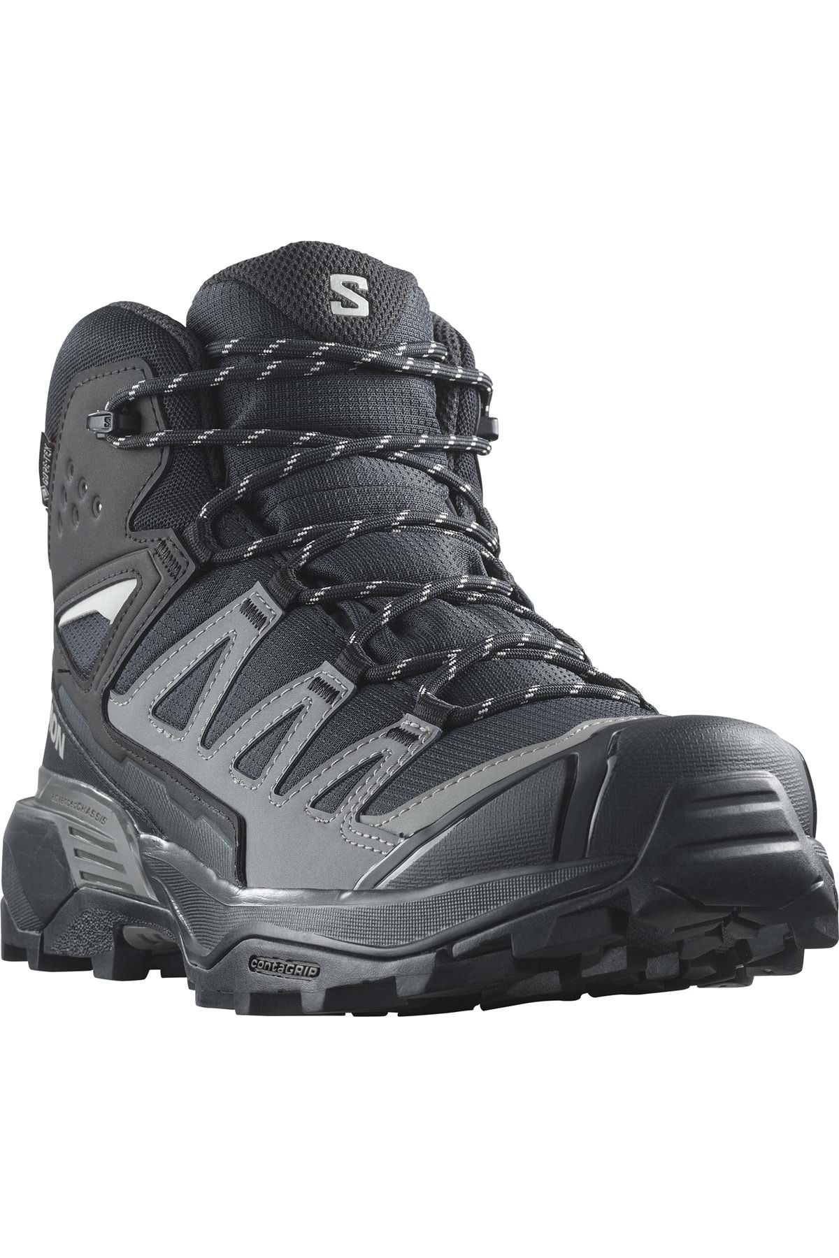 چکمه‌های دودی مردانه X-ultra 360 Mid Gtx Gore-tex® L47447600 Trail Climbing Outdoor Salomon