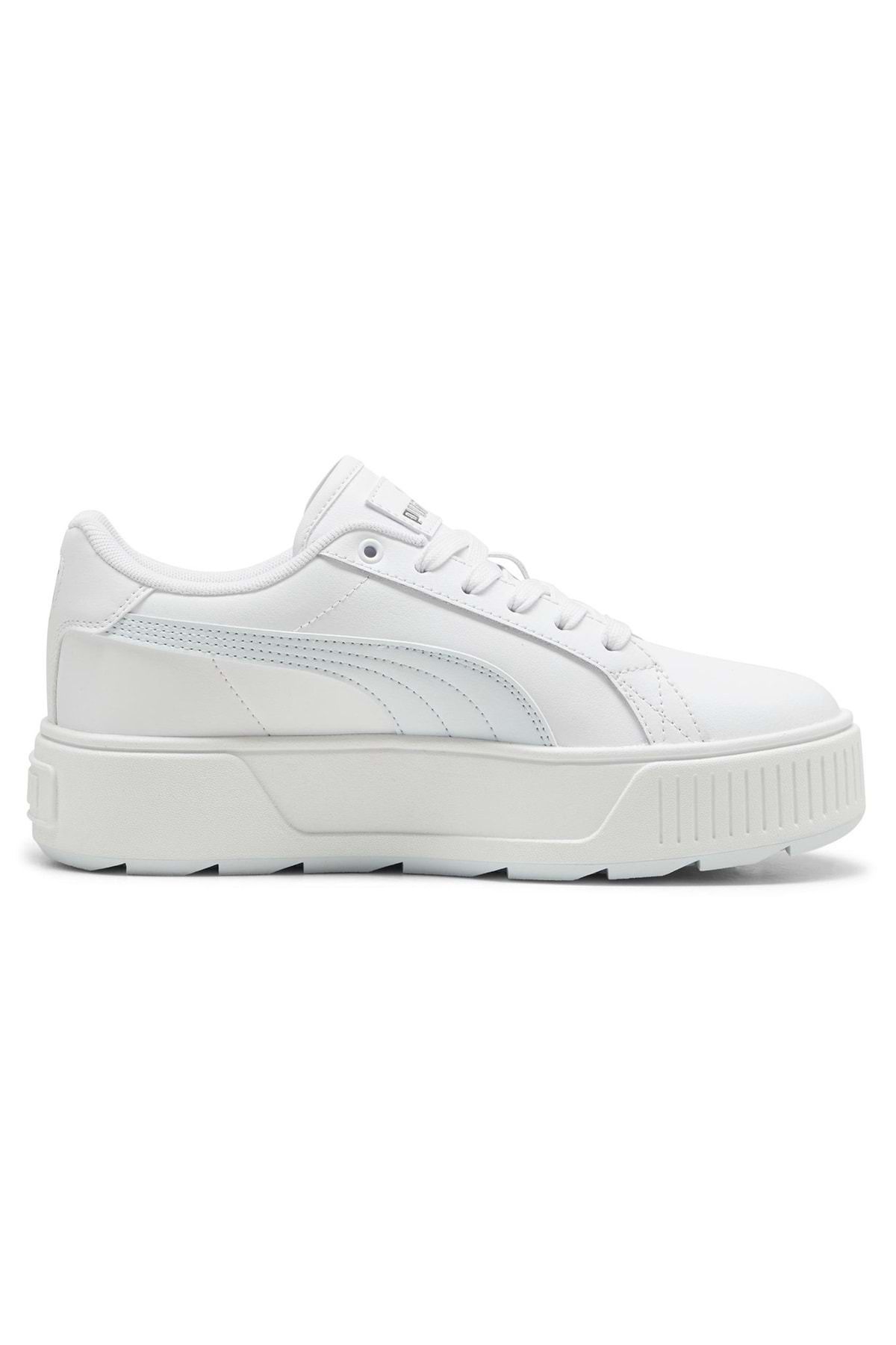 Puma 384615-17 Karمردانه L کفش کتانی زنانه ورزشی سفید