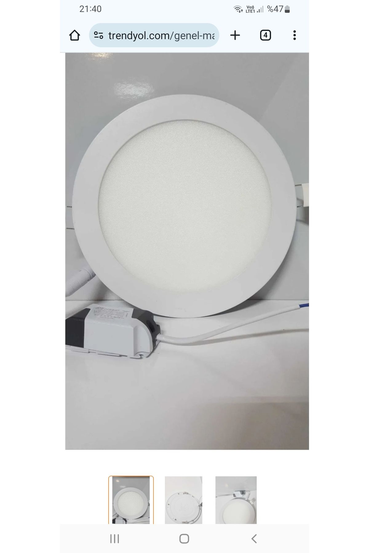 NEBA 15 wat led panel