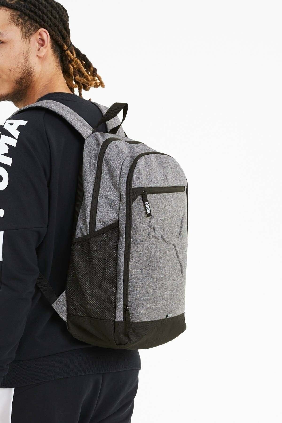 Puma-Buzz 079136 -40 Unisex Gray Backpack Backpack 2