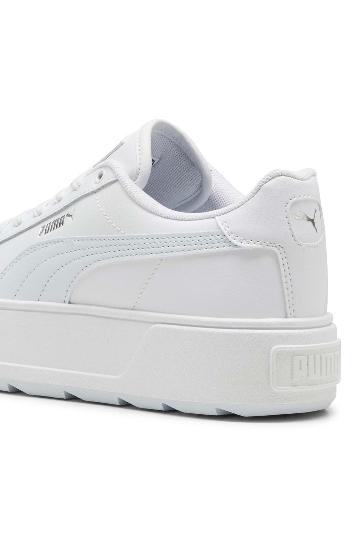 Puma 384615-17 Karمردانه L کفش کتانی زنانه ورزشی سفید