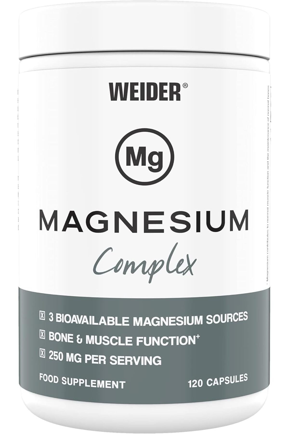 Weider Magnesium (Magnezyum) Zma Complex – 120 caps