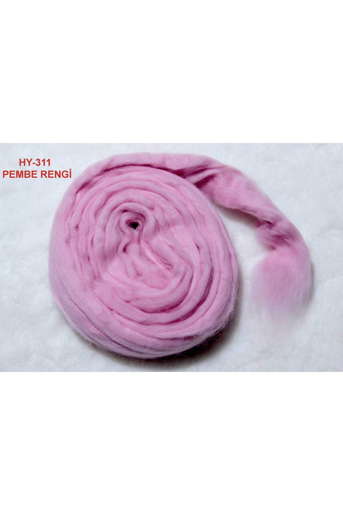 Hobi Keçe HOBİ KEÇE YÜNÜ ( 50 gr. Pembe rengi)