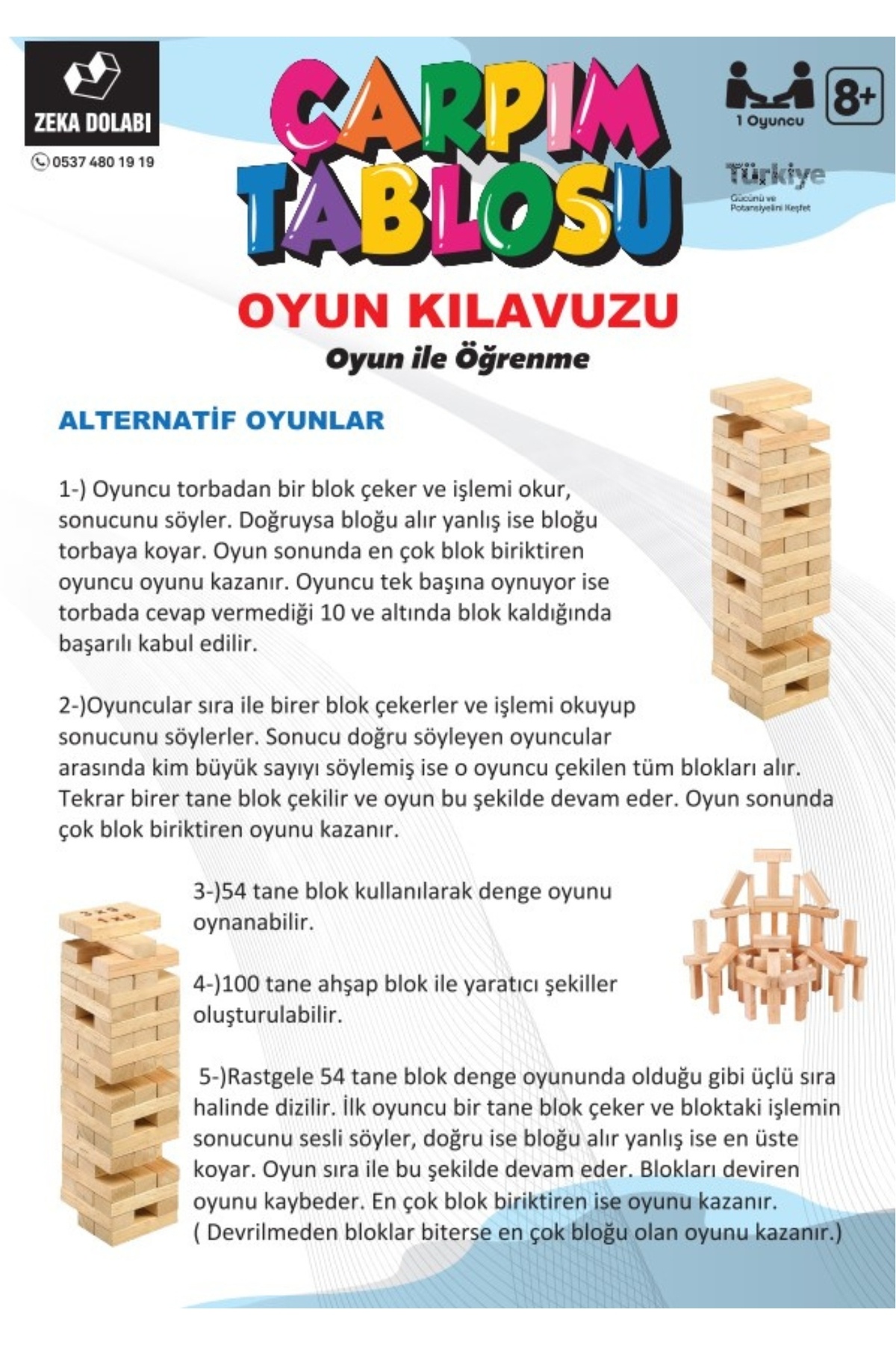 ZEKA DOLABI-SUM FIND - Multiplication Table (Addition, Multiplication, Multiplication Table, Primary School, Mathematics) 6