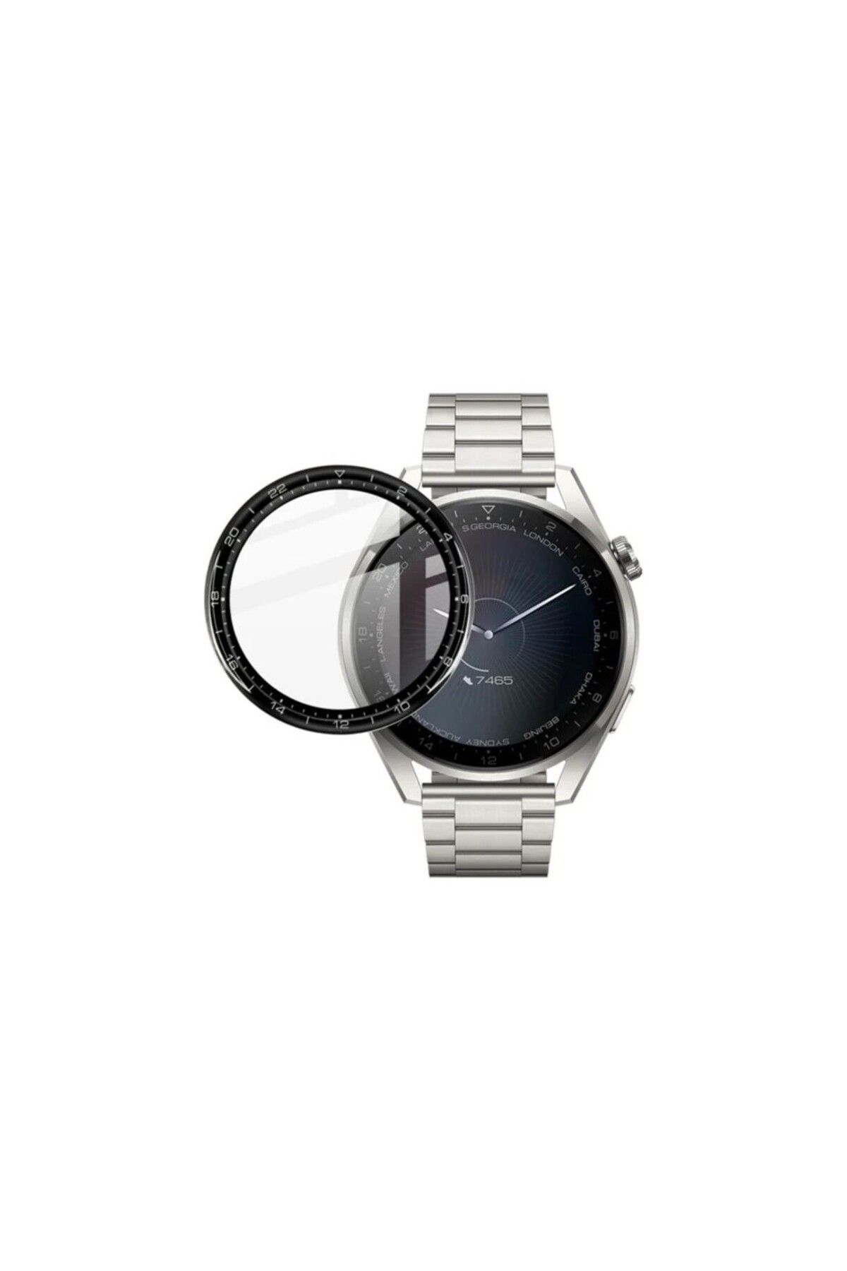 Dmay Huawei Watch 3 Pro 48MM 5d Nano Tam Koruma Ekran Koruyucu 2 ADET