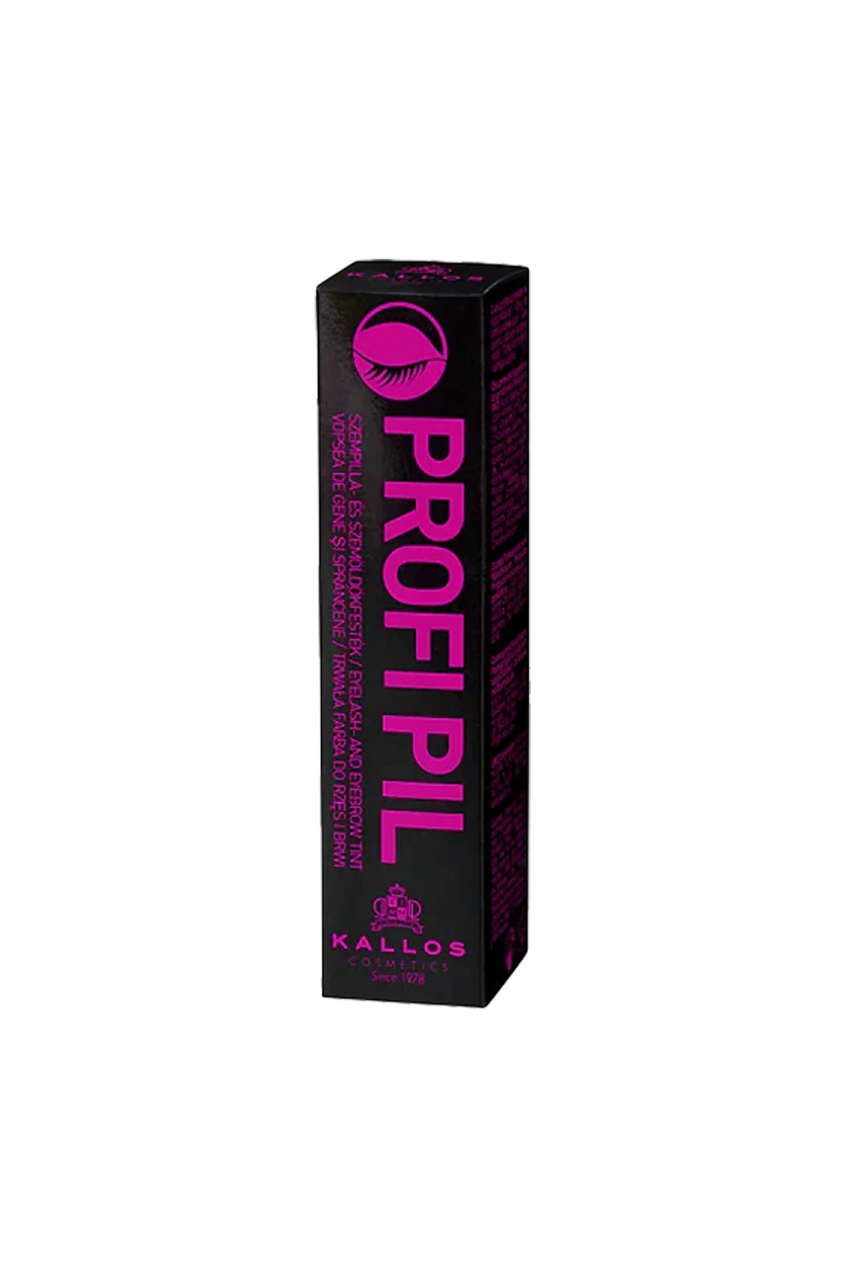 رنگ ابرو باتری KALLOS PROFI سیاه و مژه 15 میل Kallos Cosmetics