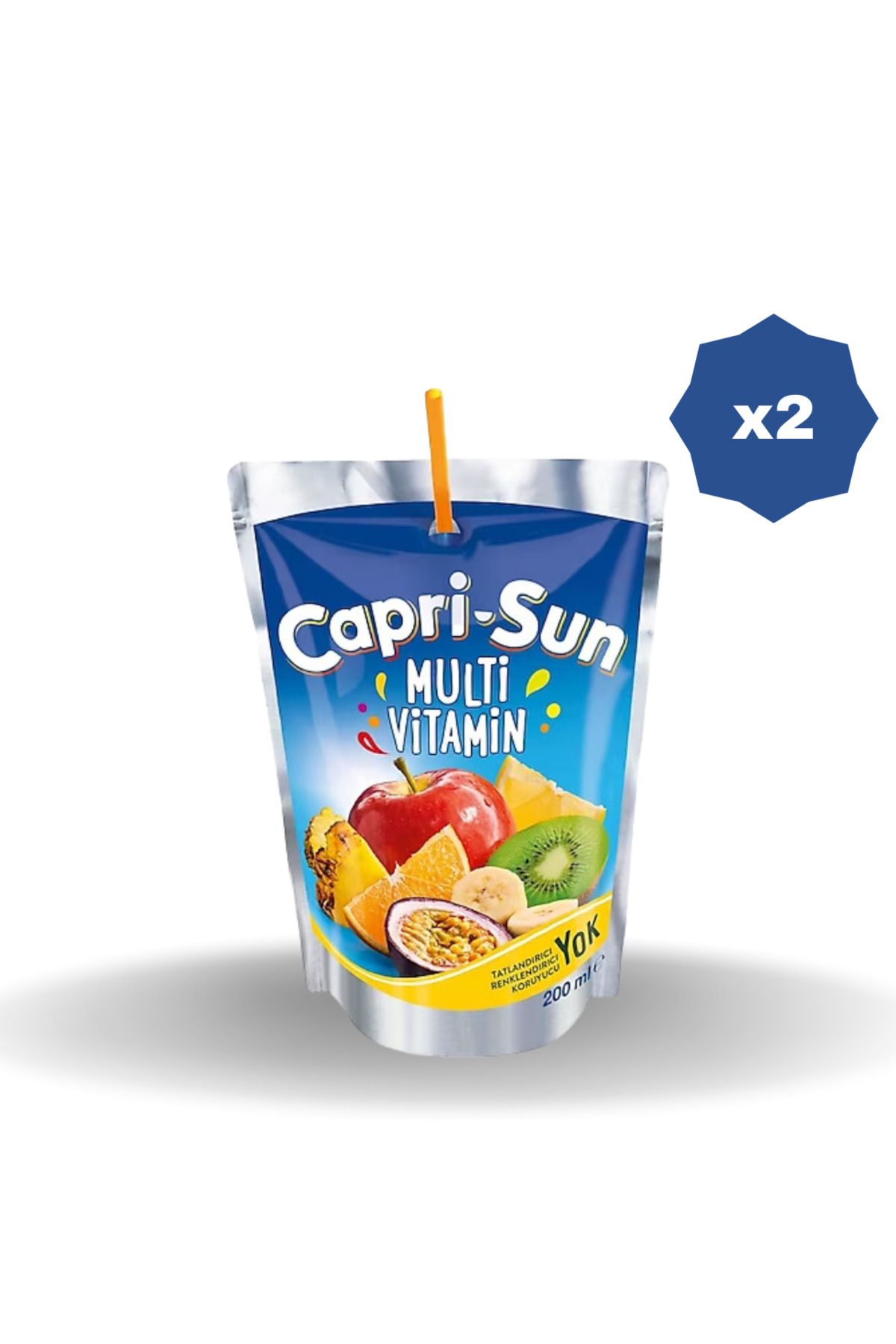 Capri - Sun CAPRİ SUN MULTİVİTAMİN 200 ML - (2 ADET)