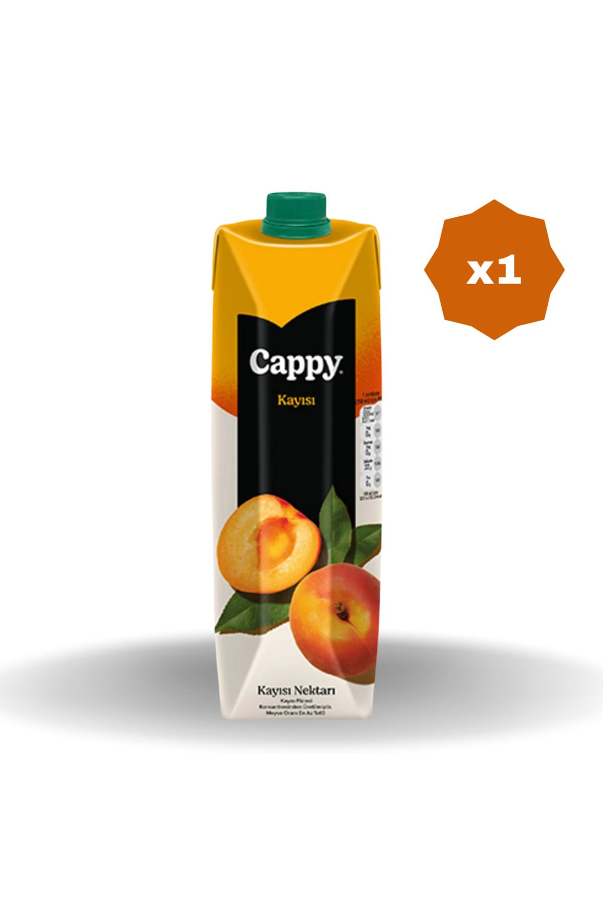 Cappy KAYISI NEKTARI 1 LT - (1 ADET)