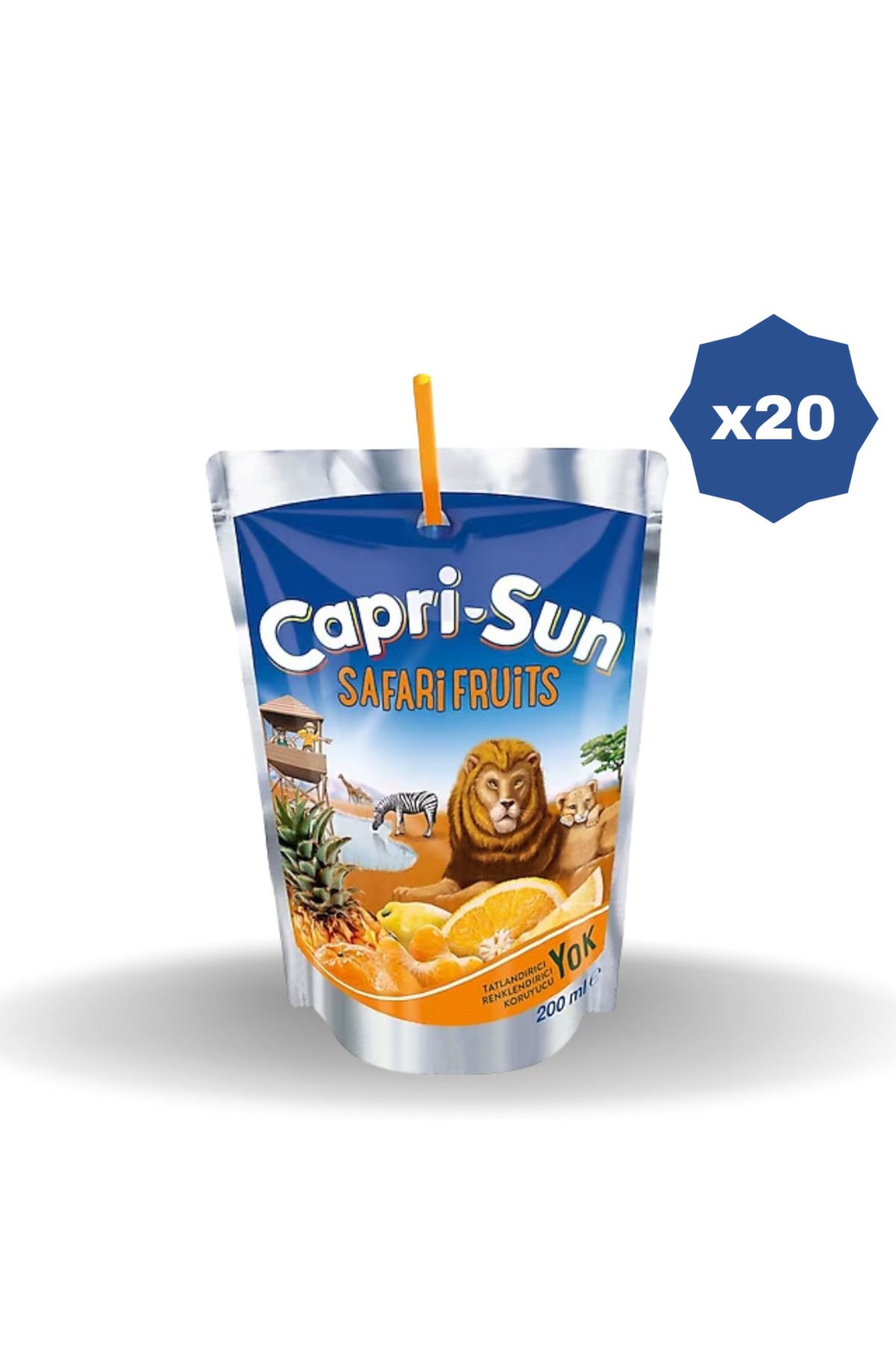 Capri - Sun CAPRİ SUN SAFARİ 200 ML - (20 ADET)