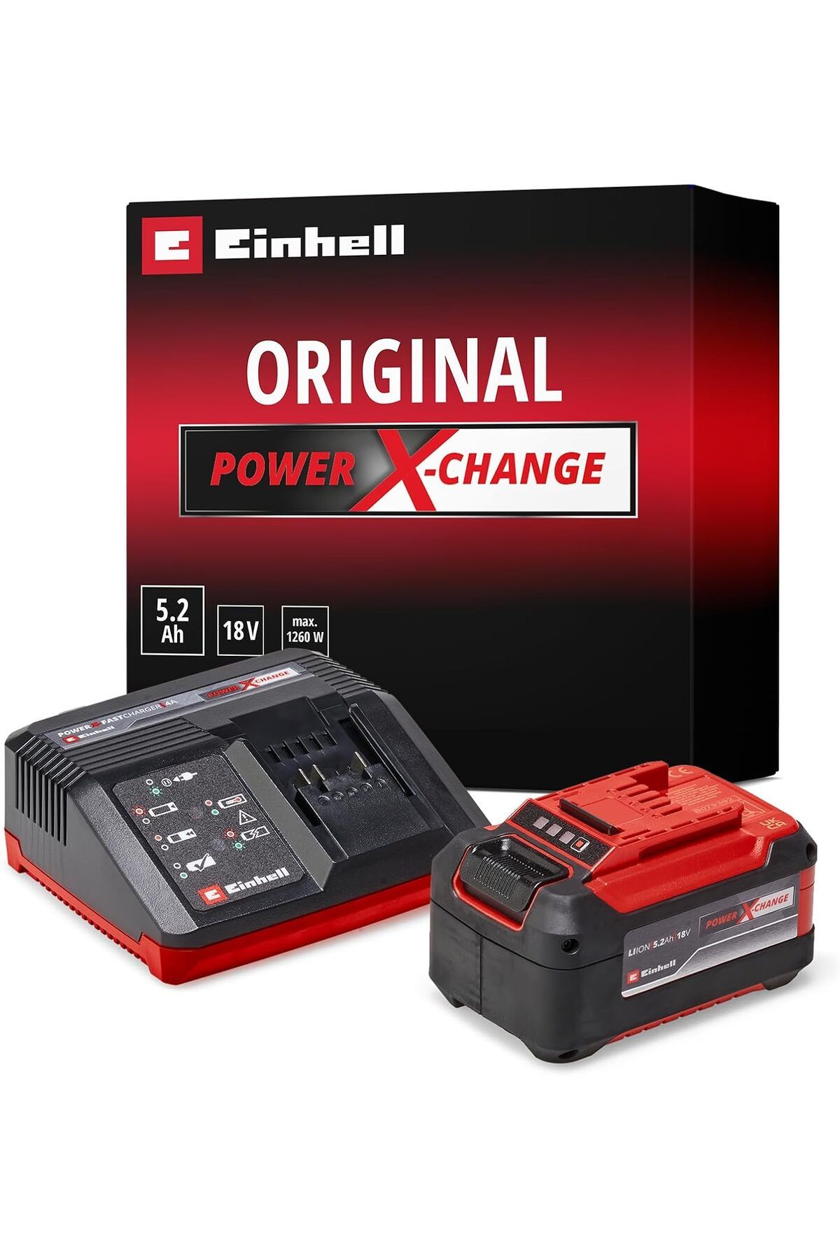 STOREMAX nffashopm 18V 5,2 Ah & 4A Fastcharger, Akü & Şarj Cihazı storestarx 1051353