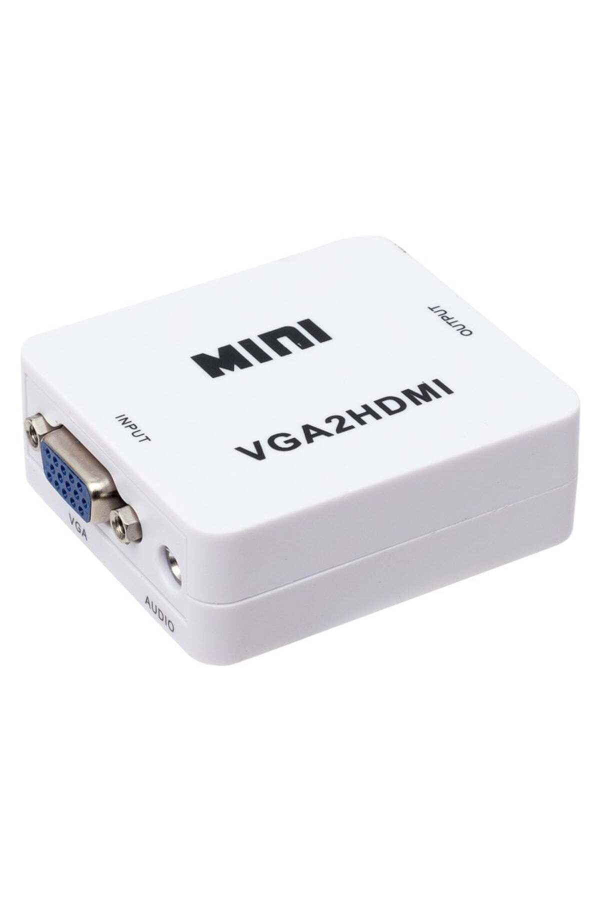 Drop Deposu VGA TO HDMI SES ÇIKIŞLI MİNİ MODEL DÖNÜŞTÜRÜCÜ (4172)