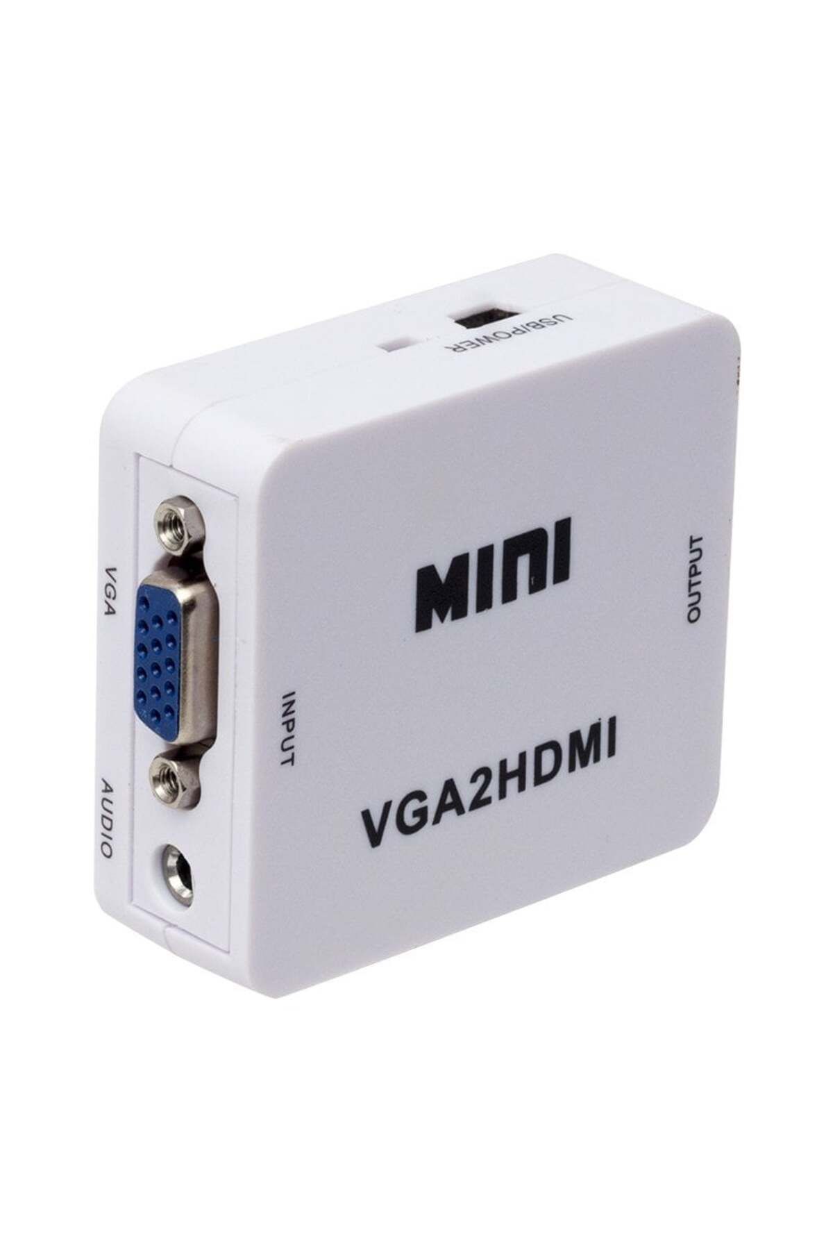 estevia Dp Vga To Hdmi Ses Çikişli Mini Model Dönüştürücü (4172)