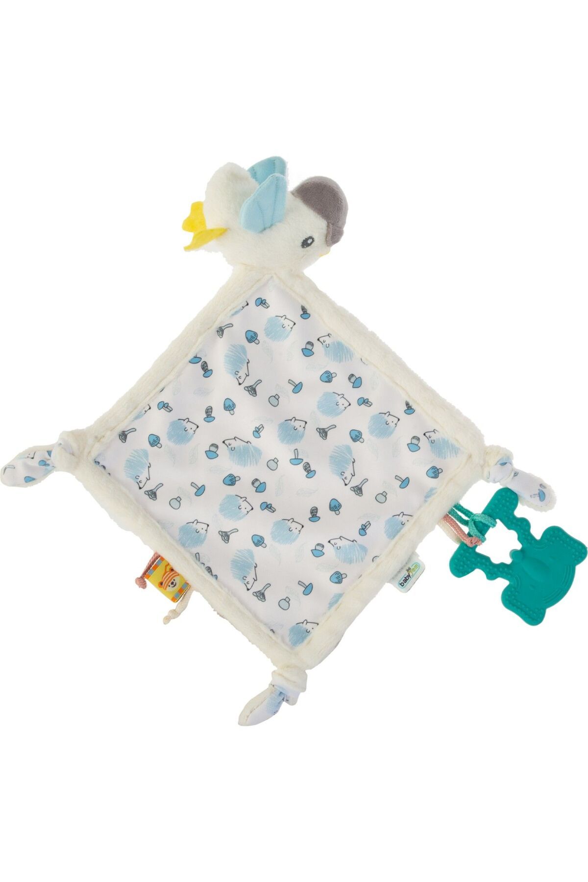 Easy Tedarik BabyJem Diş Kaşıyıcılı Uykucu Birdy 858 Mavi