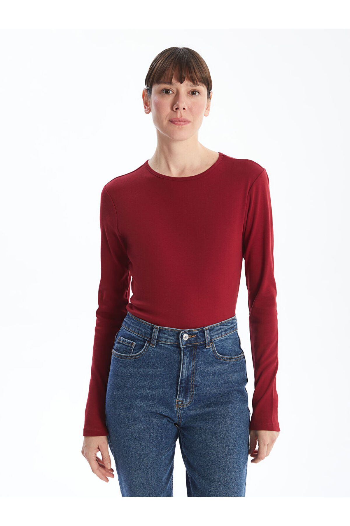 LC Waikiki Bisiklet Yaka Kadın Body