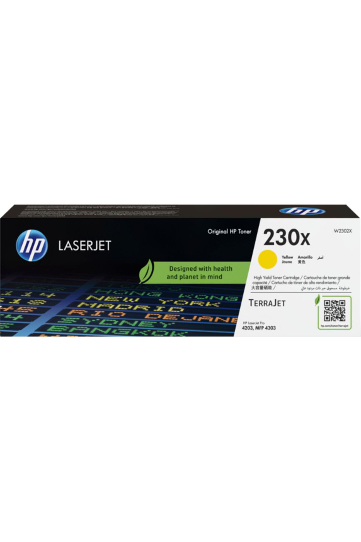 HP W2302X (230X) SARI LASERJET TONER 5.500 SAYFA