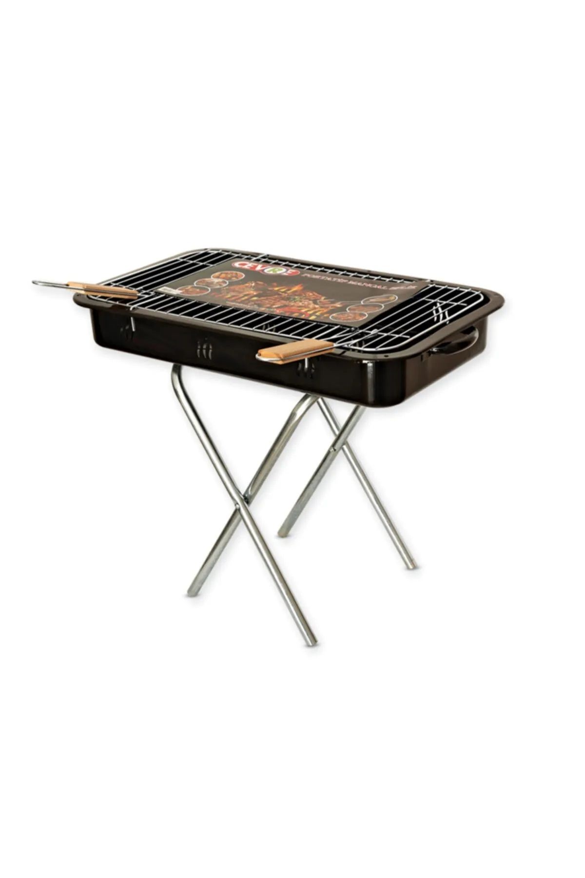 KutuluStore PORTATİF MANGAL 50CM x 31 CM (5168)