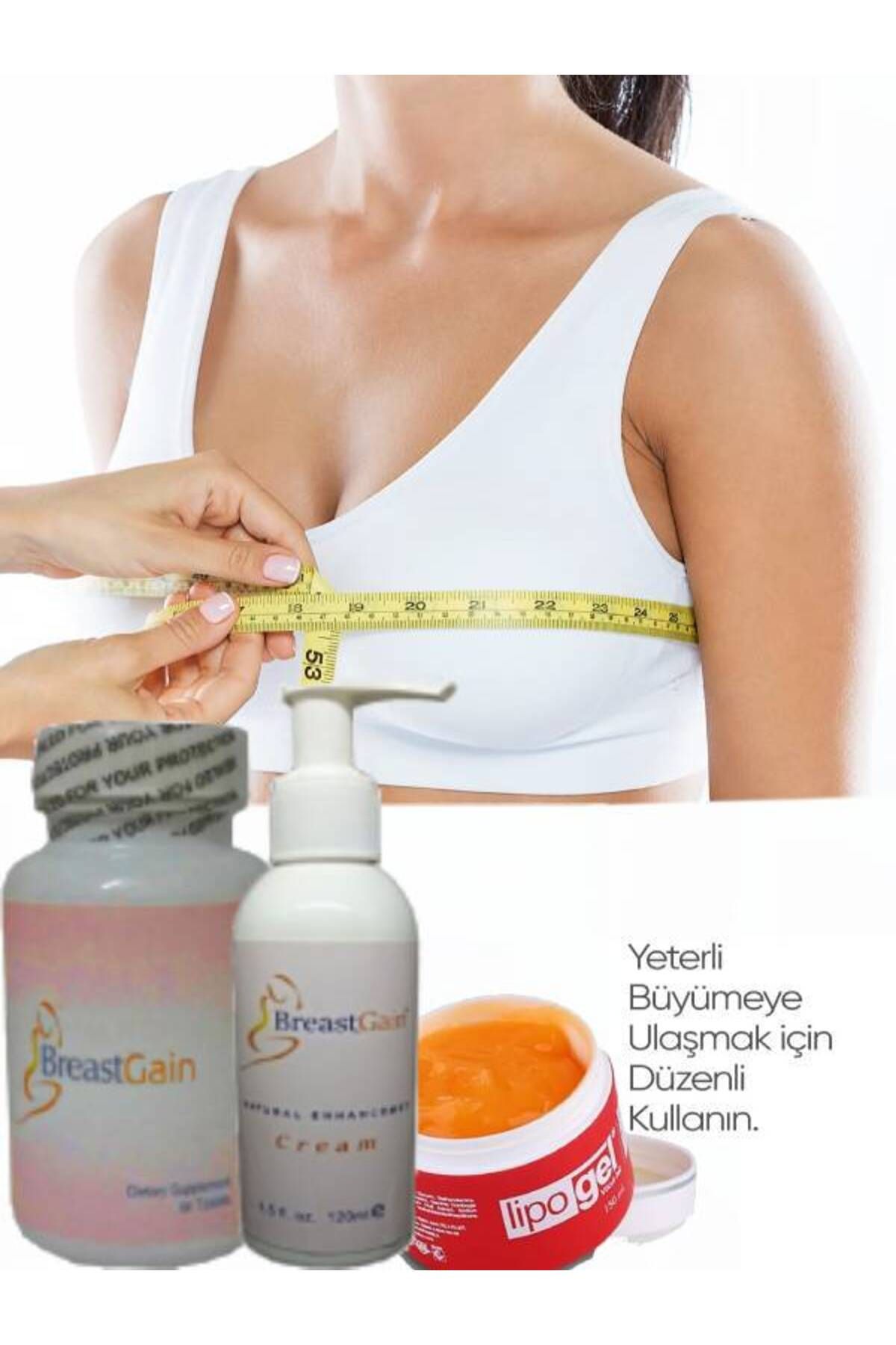 Pure Creams Breast Gain Gögusleri ve selulitleri toparlayan Bakım Seti