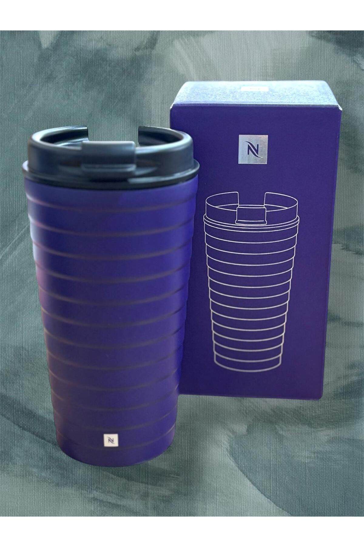 Nespresso Limited Edition Nomad Travel Mug Touch Purple 400ml Termos