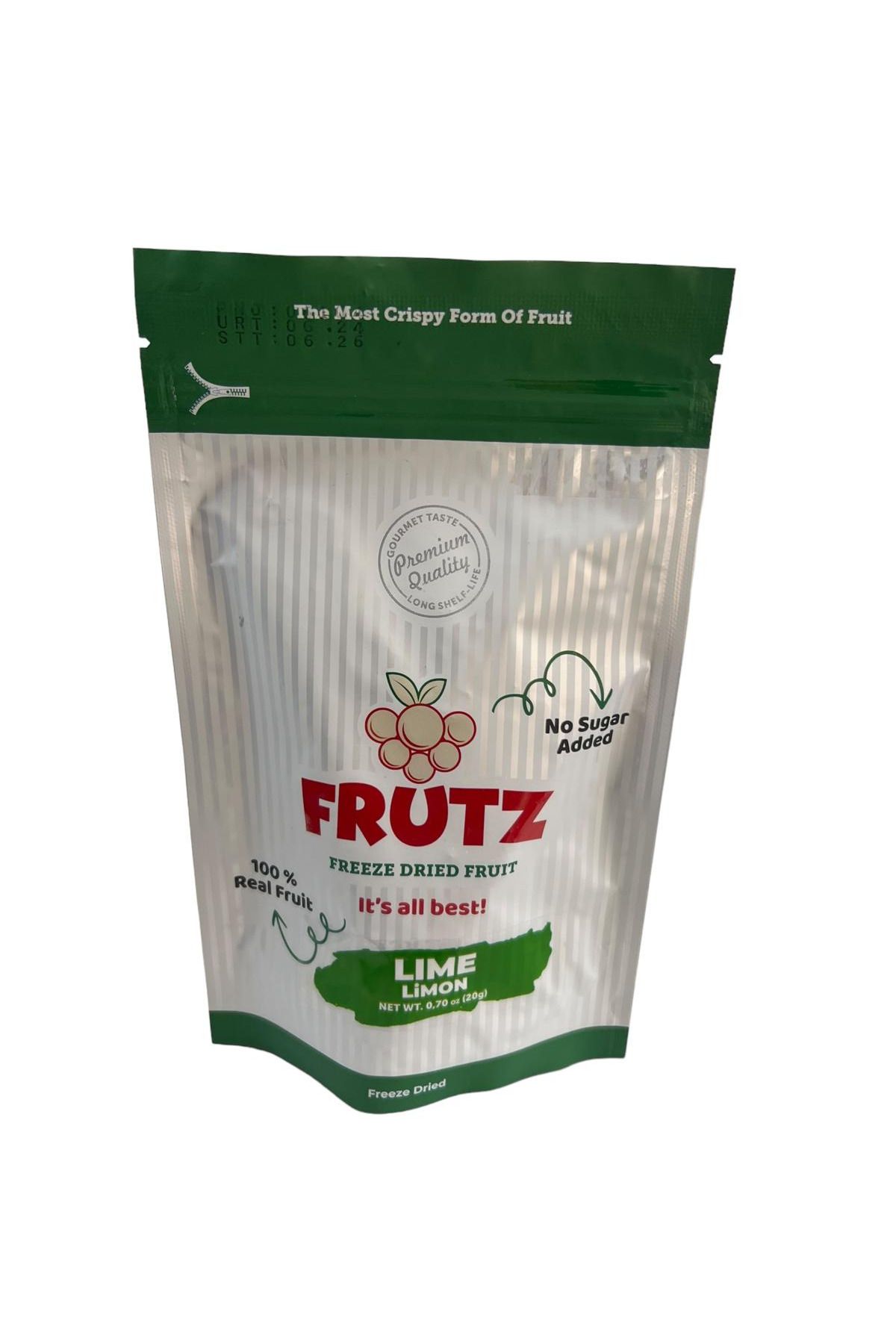 frutz (20GR) - Limon - Freeze Dry Kuru Meyve Cipsi