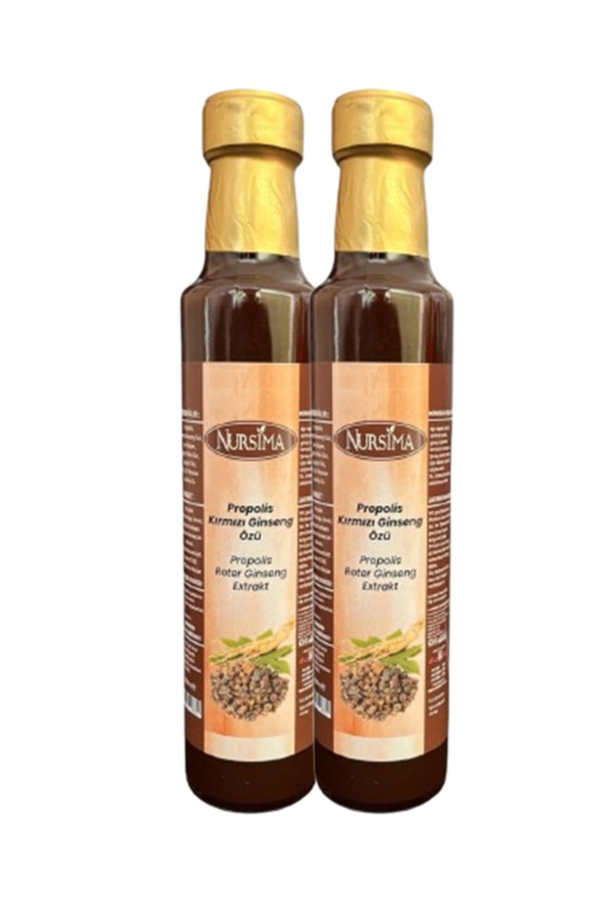 Nursima Propolis Kırmızı Ginseng Özü 250 ml, 2 ADET