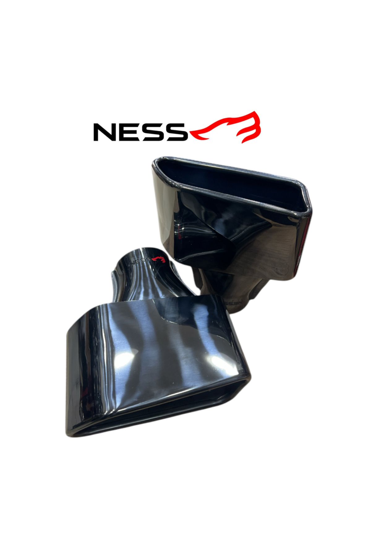 NESS EXHAUST SYSTEMS BMW F10 UYUMLU İTHAL TİTANYUM EGZOZ UCU SETİ