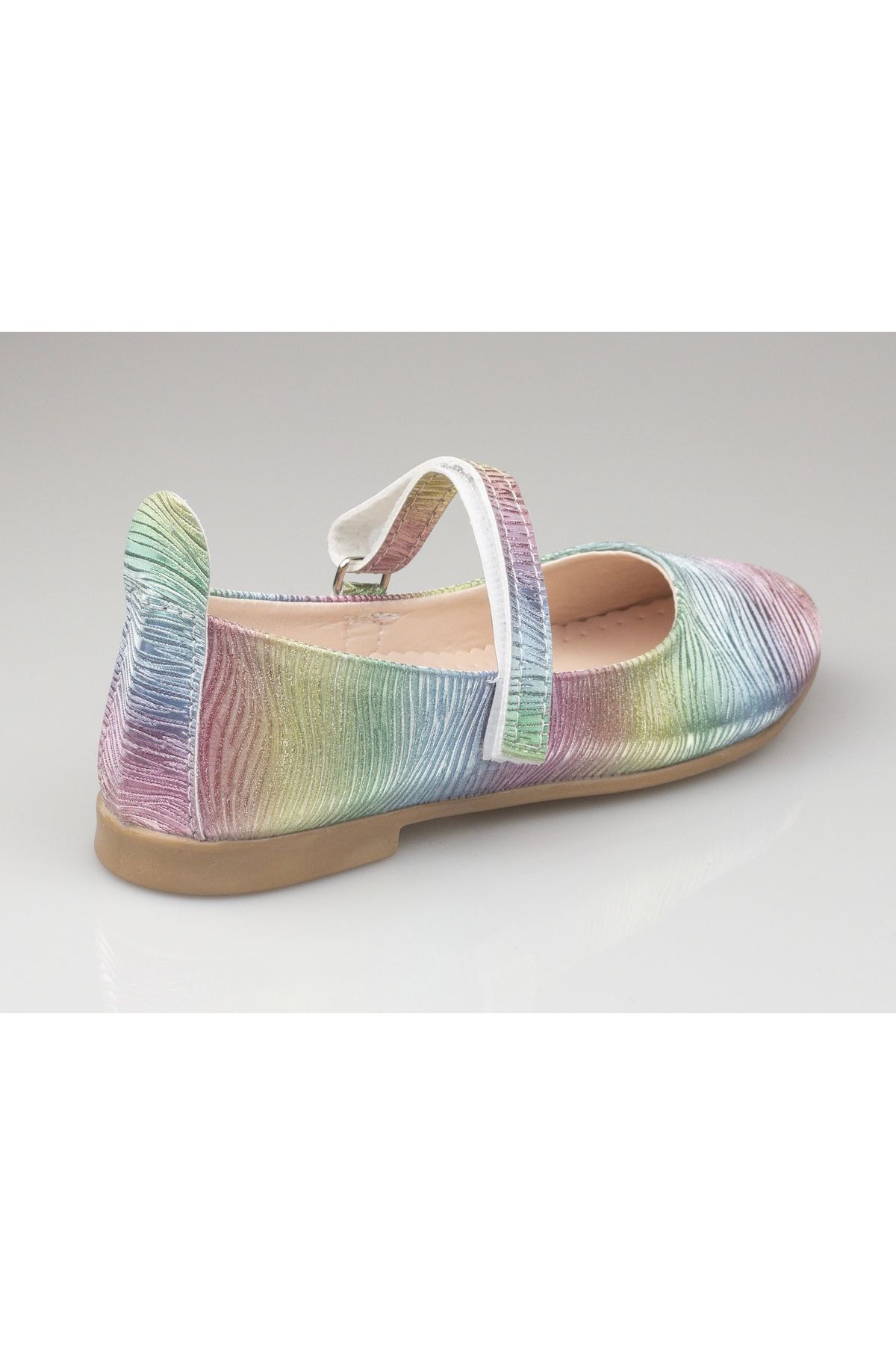 JOJO KIDS-Girl's Orthopaedic Ballet Flats - Velcro and Non-Slip Sole 3