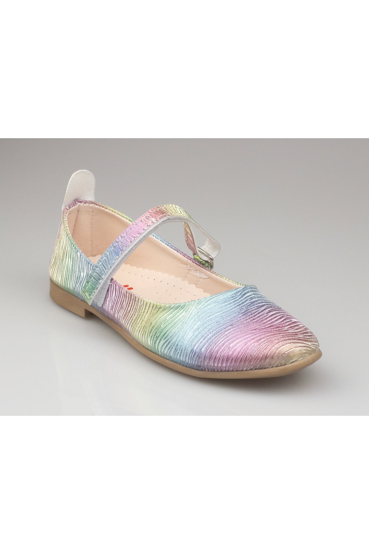 JOJO KIDS-Girl's Orthopaedic Ballet Flats - Velcro and Non-Slip Sole 4