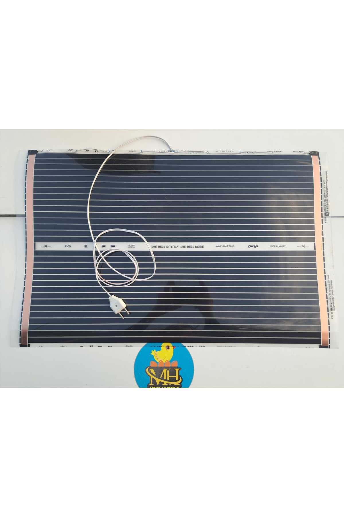 mhh Karbon Isıtıcı Film 50X80 cm Hazır Kablo Fişli 220V - 120w