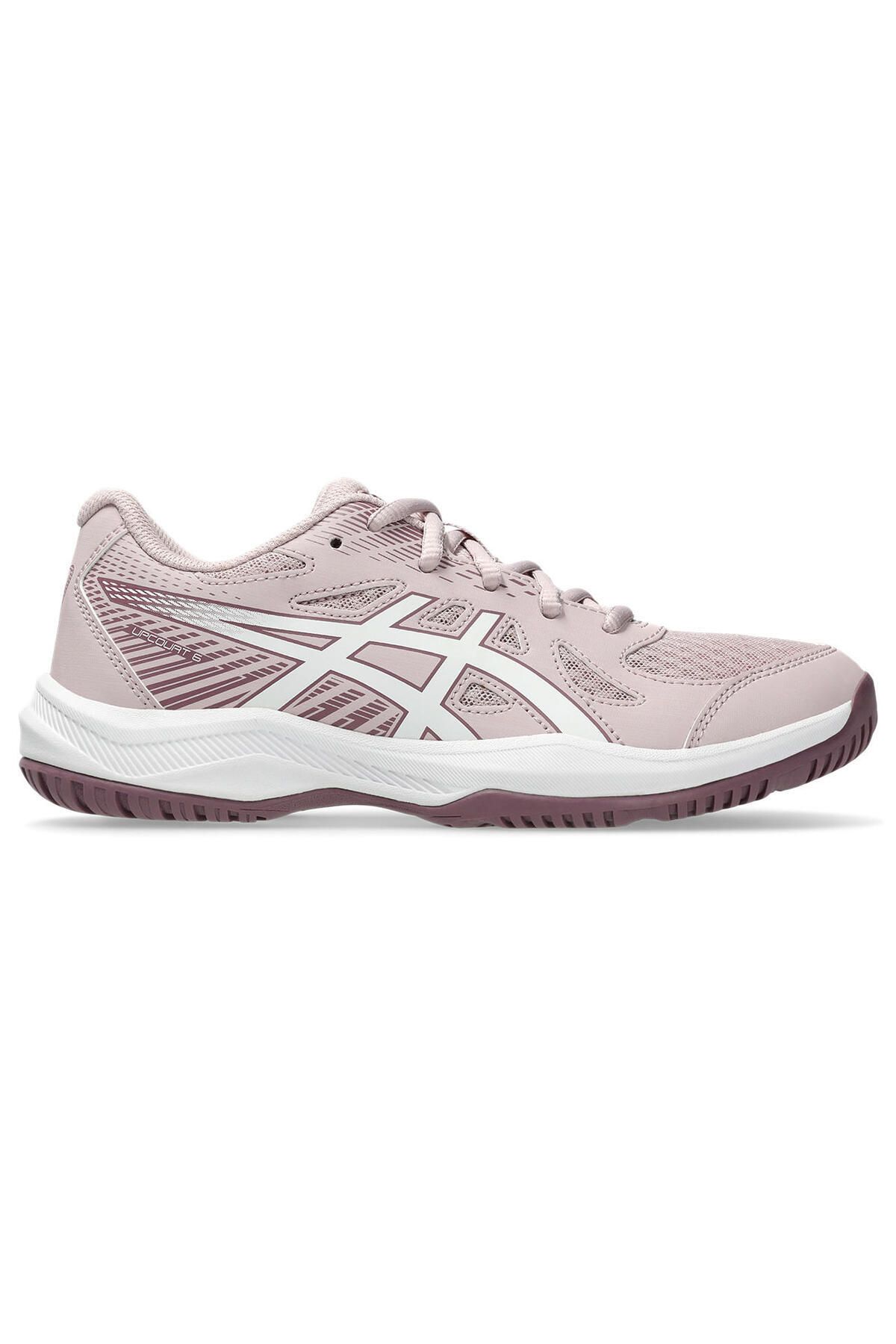 Asics Upcourt 6 Gs Büyük Unisex Çocuk Pembe Voleybol Ayakkabısı 1074a045-700