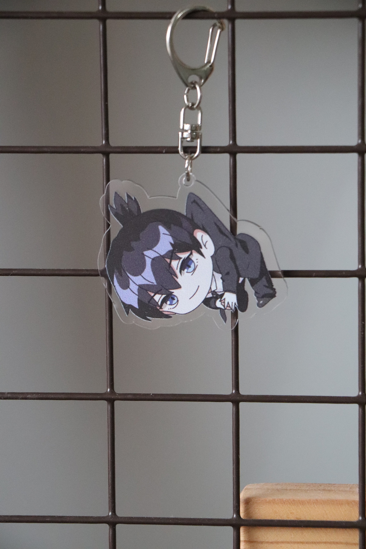 Akumastik Chainsaw Man Aki Hayakawa Bag Charm Keychain - Anime
