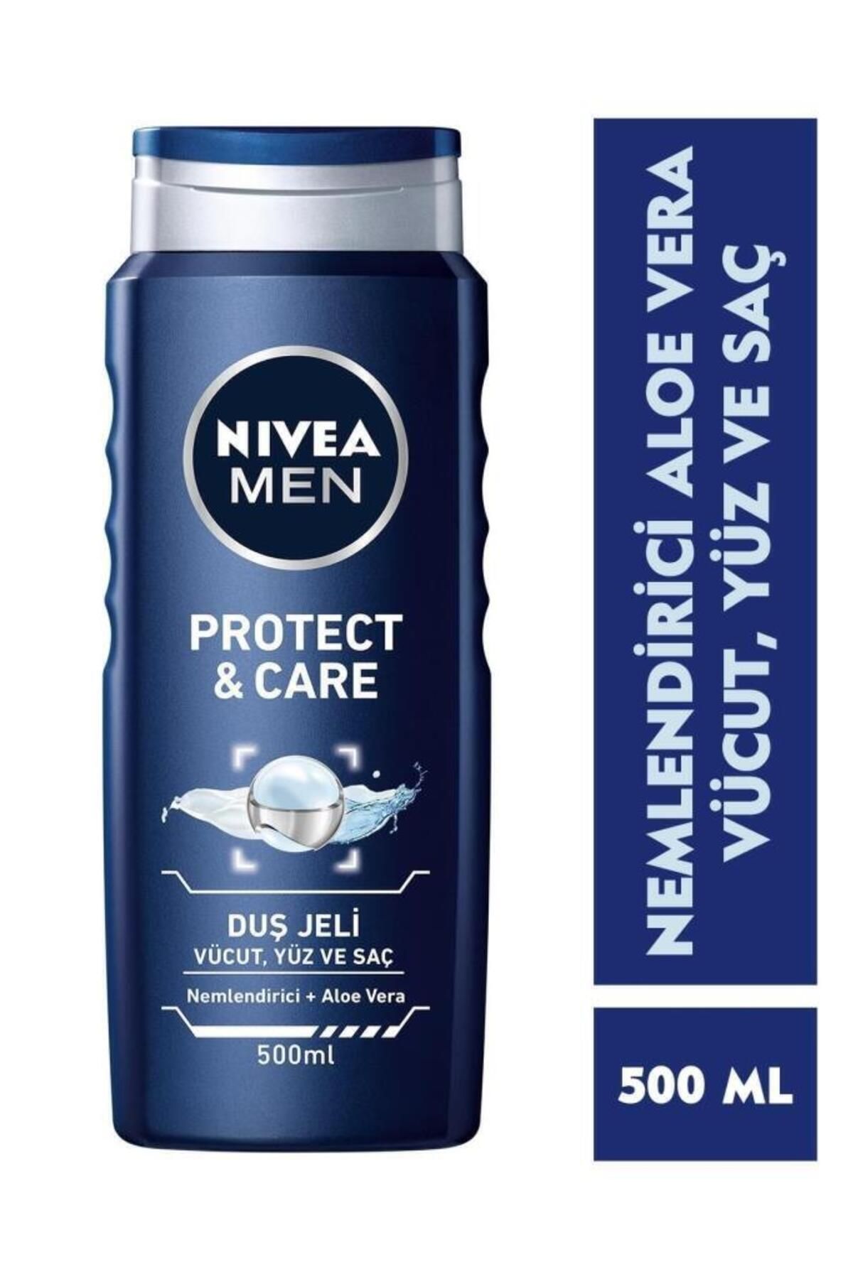 NIVEA Men Original Care-Ciltleri Yumuşak Yapan Pürüzsüz Bir His Sağlayan Dus Jeli-500 Ml