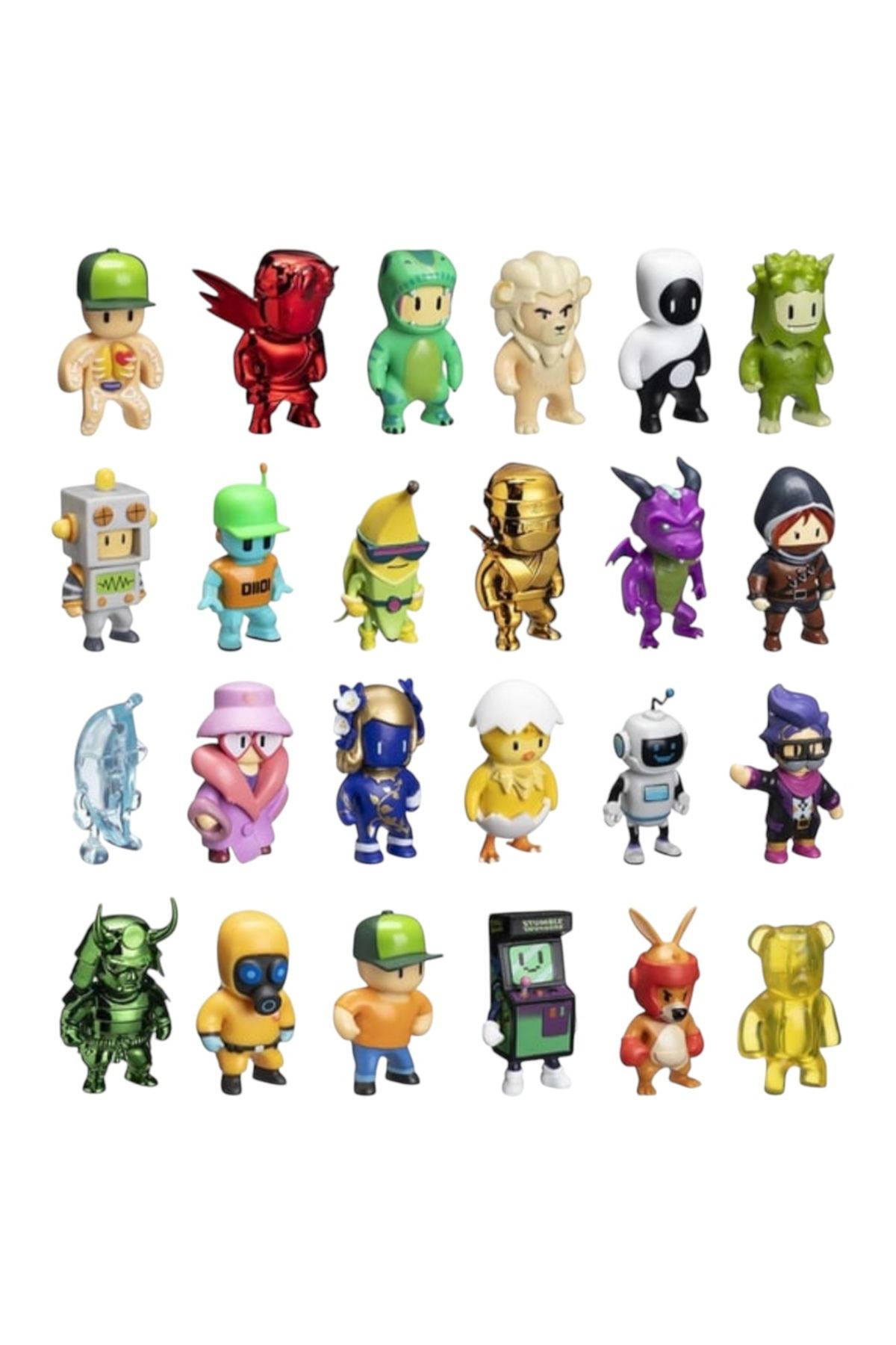 NECO TOYS-Stumble Guys 2-Piece Action Figure - Surprise Hat 3