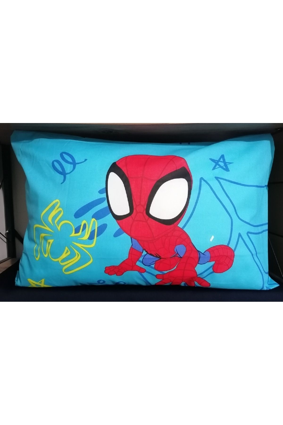 Taç Taç Spiderman Yastık Kılıfı 50x70 Cm. Ranforce