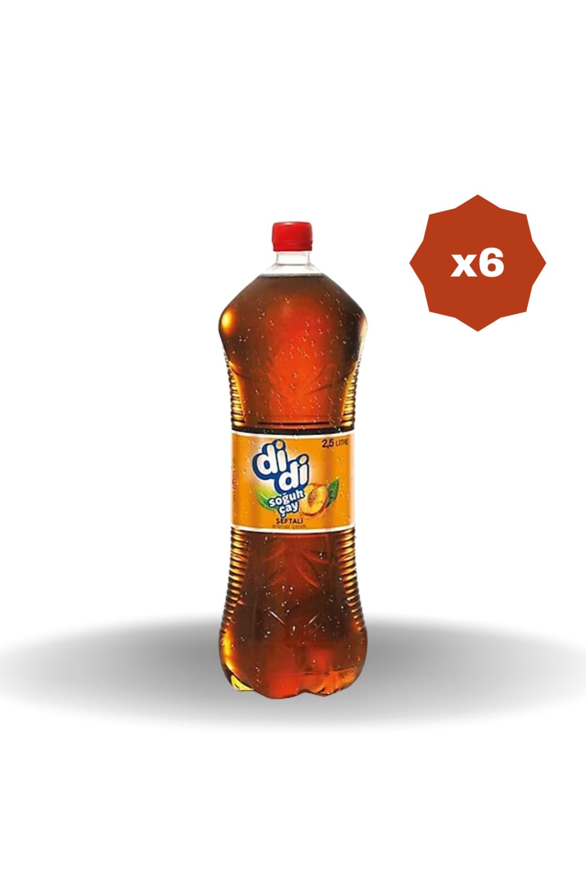 DİDİ DİDİ ŞEFTALİ AROMALI 2,5 LT - (6 ADET)