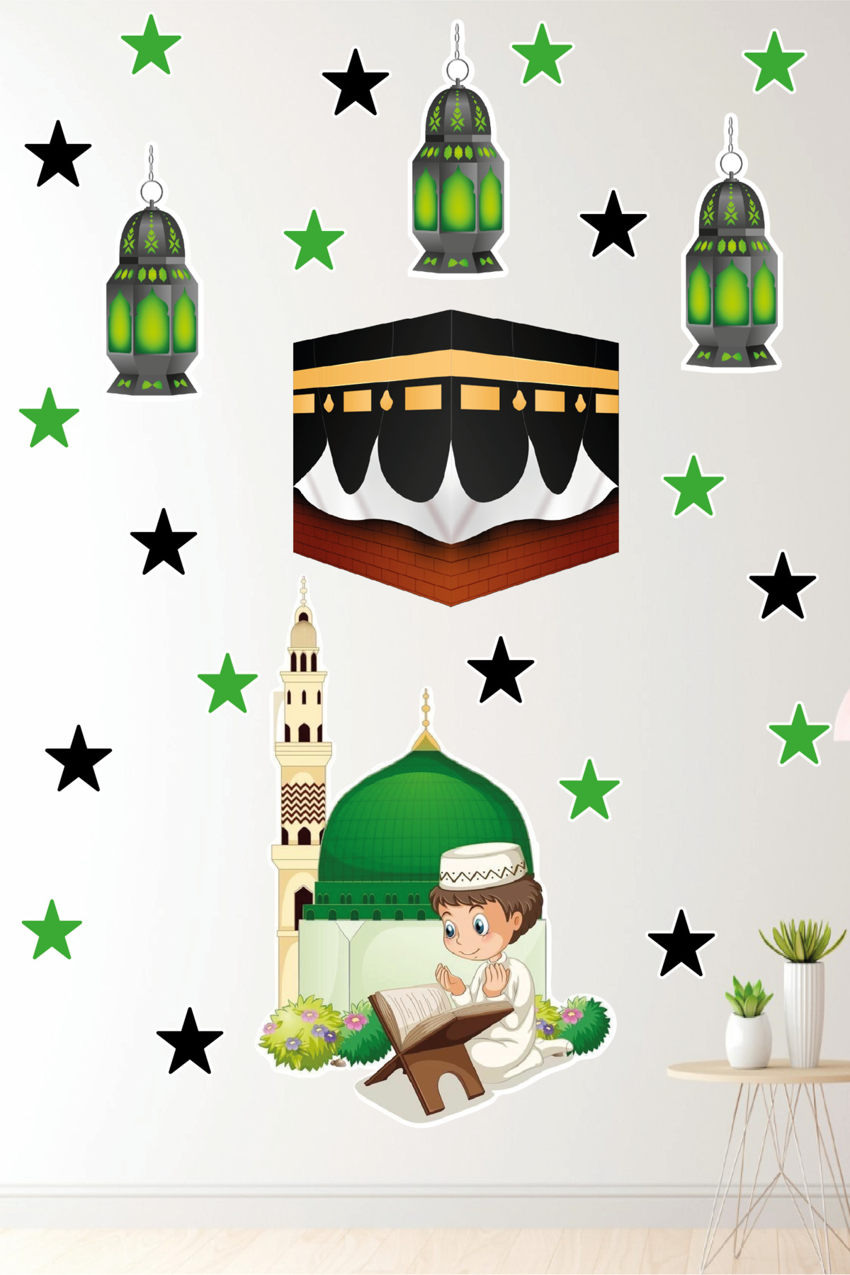 Ramazan Duvar Sticker Çocuk Odası Sticker Ramazan Süsleri