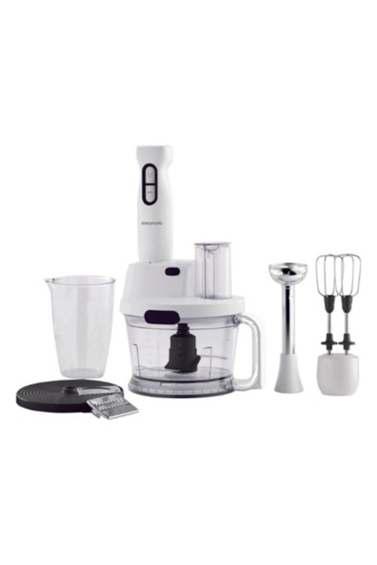 Grundig Beyaz Blender Set Beyaz Multi Fonksiyonlu (Arçelik li) 800 - 1200 Watt 50 Hz / 60 Hz Metal 2