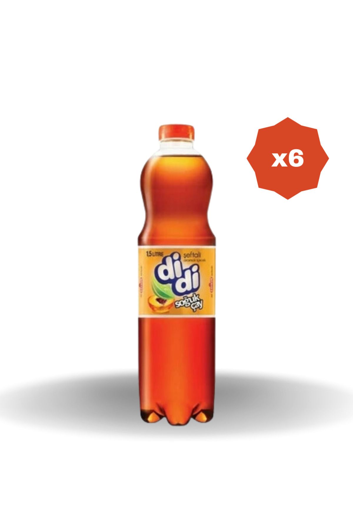 DİDİ DİDİ ŞEFTALİLİ SOĞUK ÇAY 1,5 LT - (6 ADET)